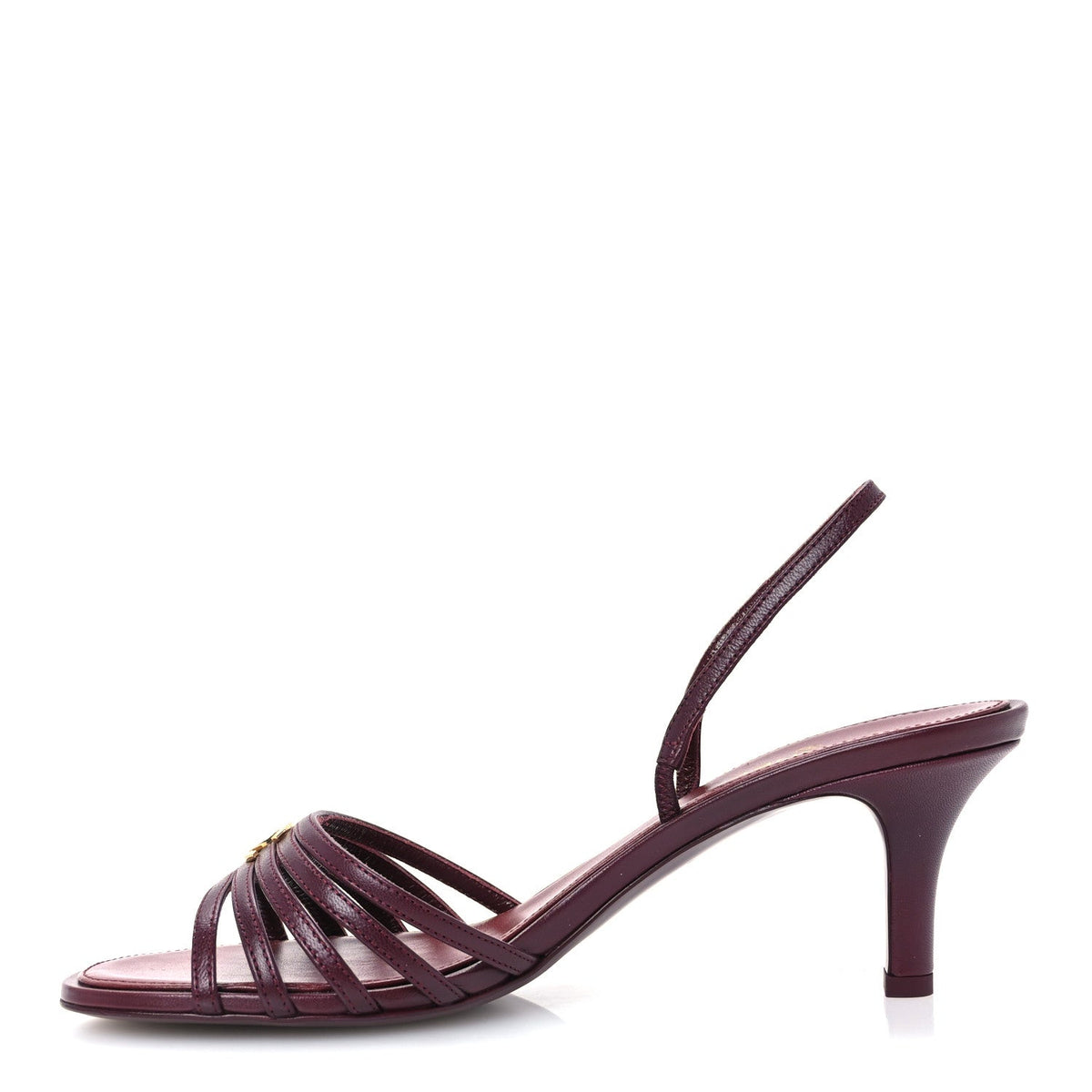 Chanel - Goatskin CC Caged Sandals