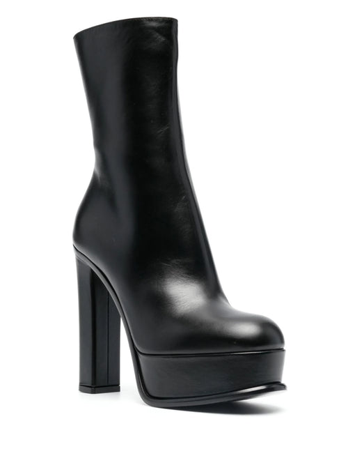 Alexander McQueen - 130mm Platform Leather Boots