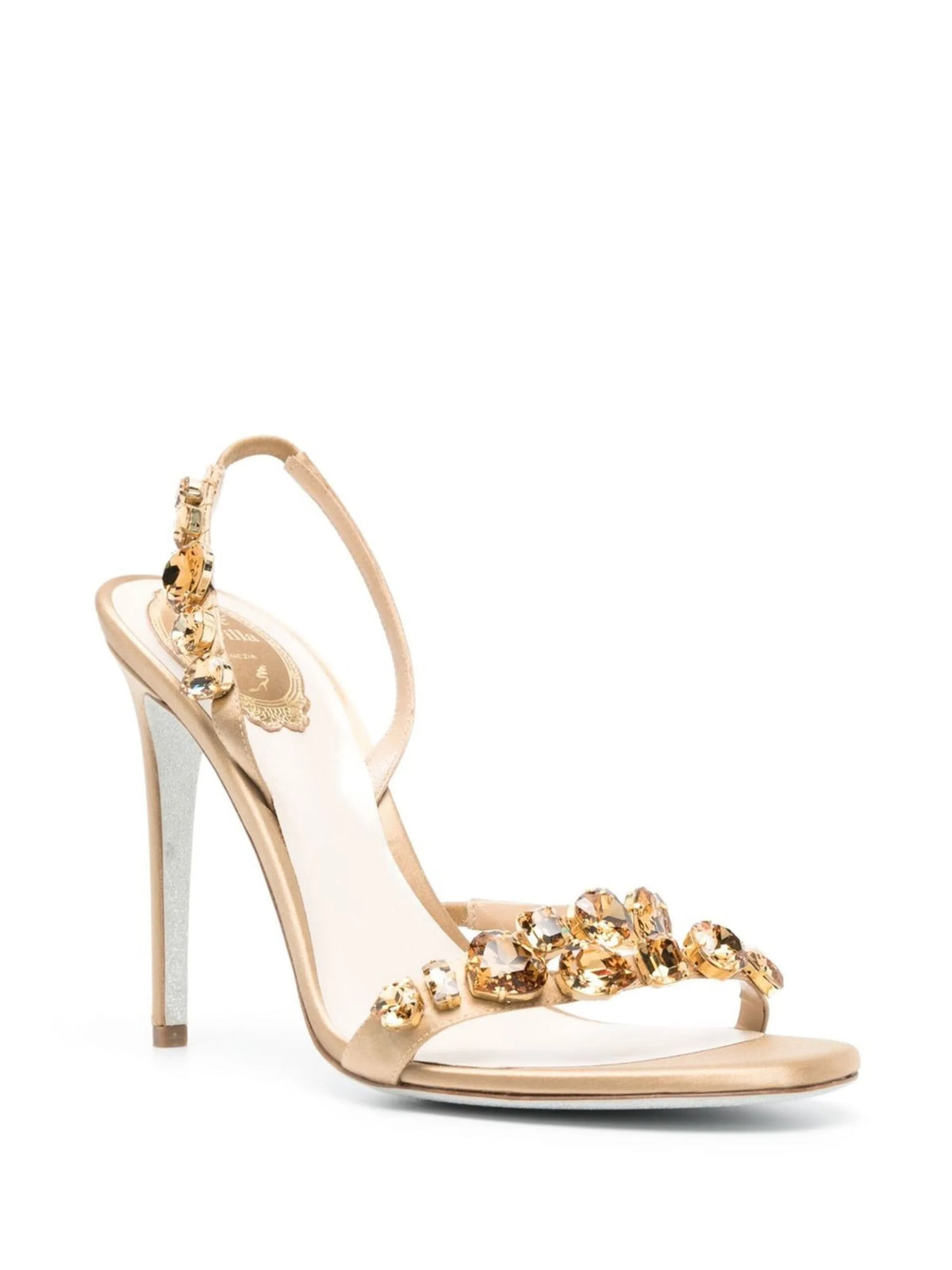 René Caovilla - Embellished 105mm Slingback Sandals