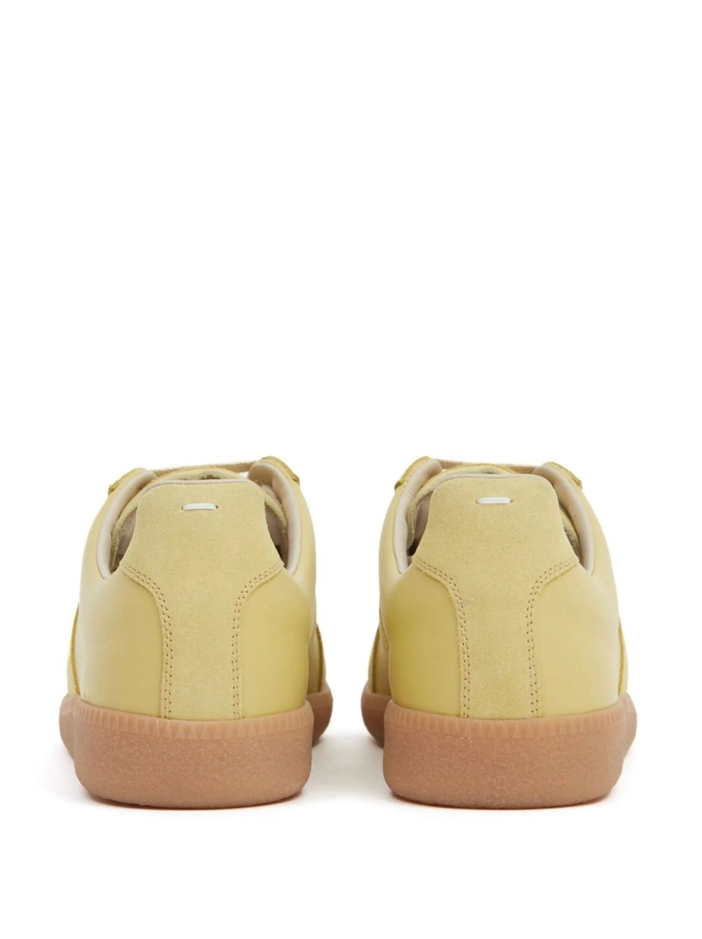 Maison Margiela - Replica Low-top Leather Sneakers - Lemon Yellow