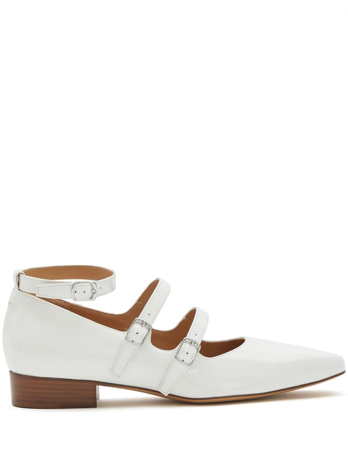 Maison Margiela - Barbs Strap-detail Ballerina Shoes