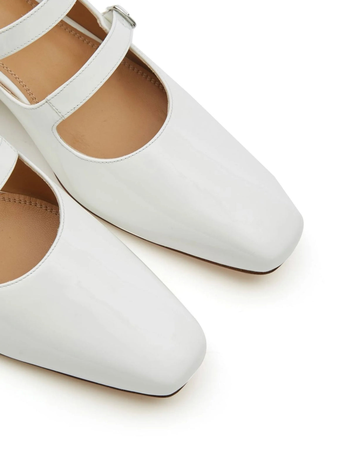 Maison Margiela - Barbs Strap-detail Ballerina Shoes