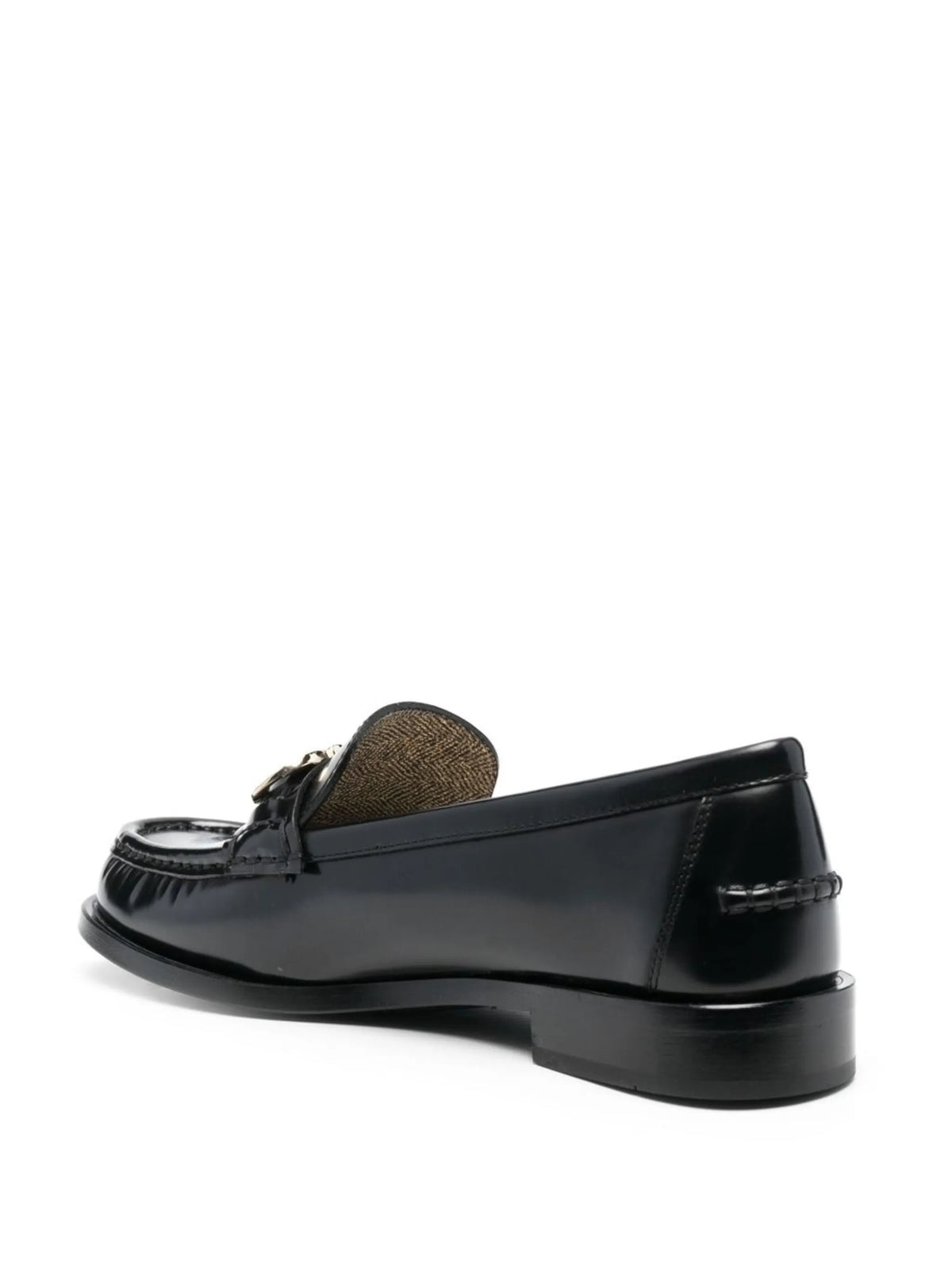 Ferragamo - Ofelia Leather Logo Plaque Loafers
