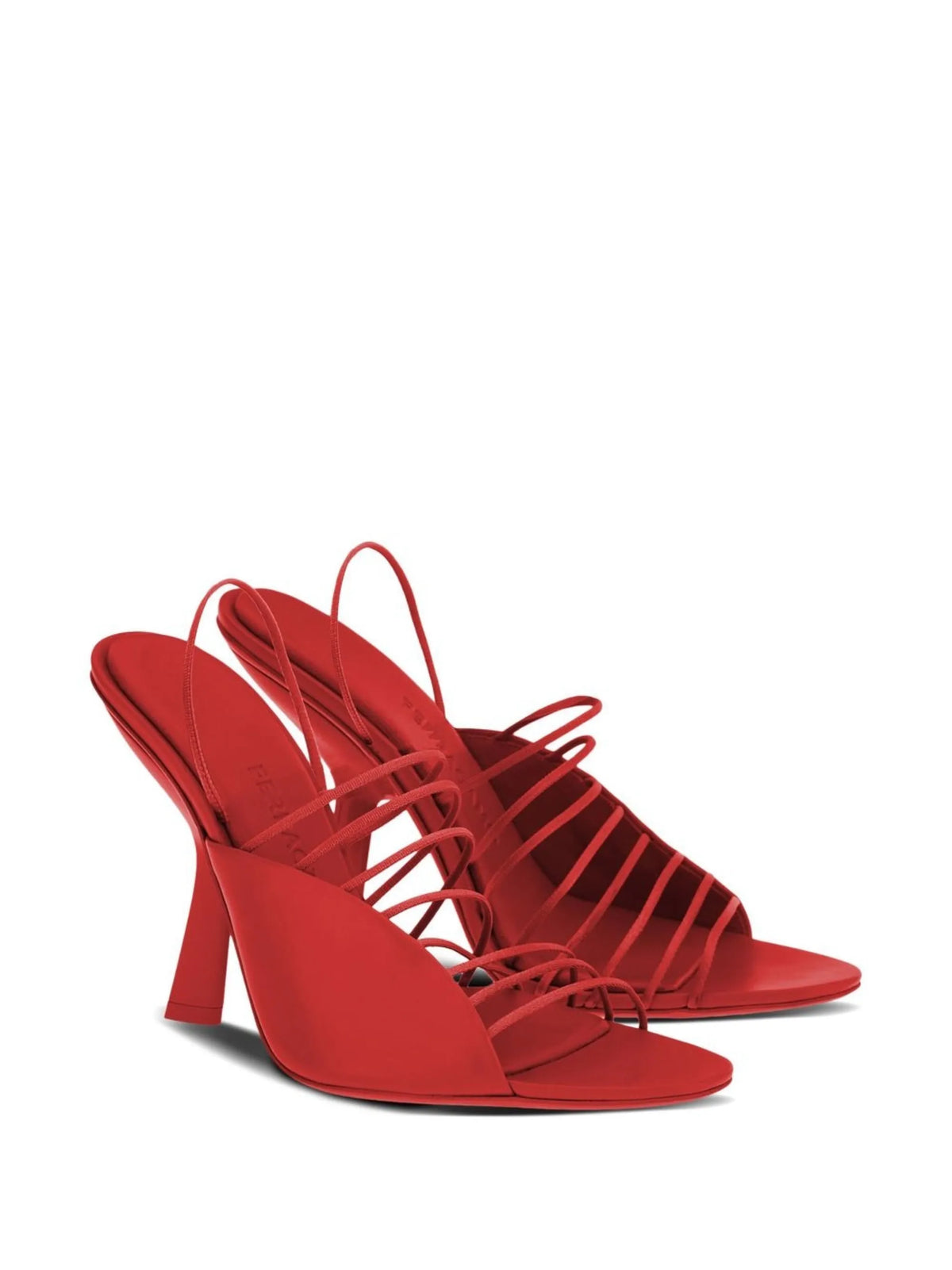 Ferragamo - 105mm Altaire Lace-detail Sandals