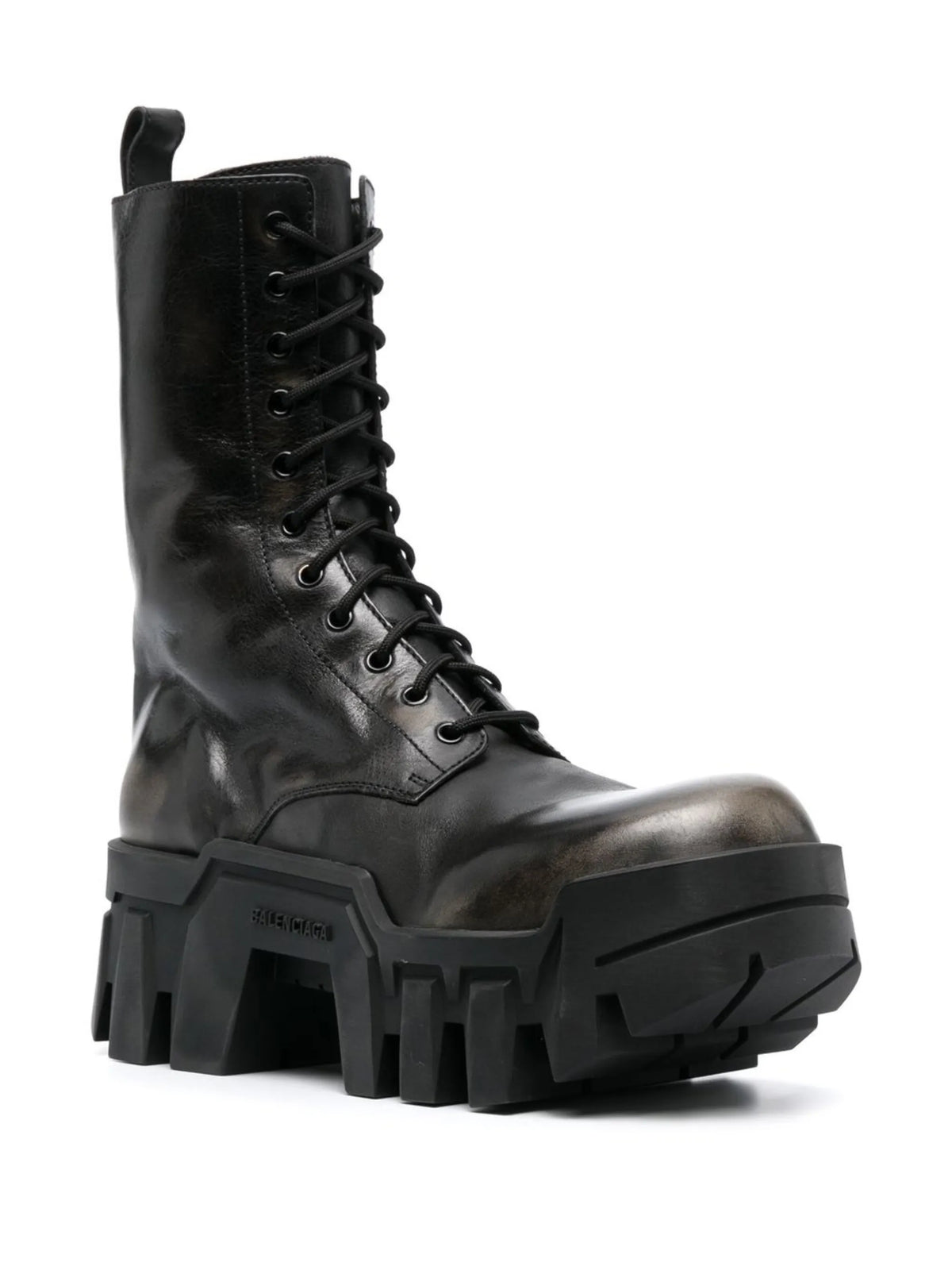 Balenciaga - Bulldozer Lace-up Boots