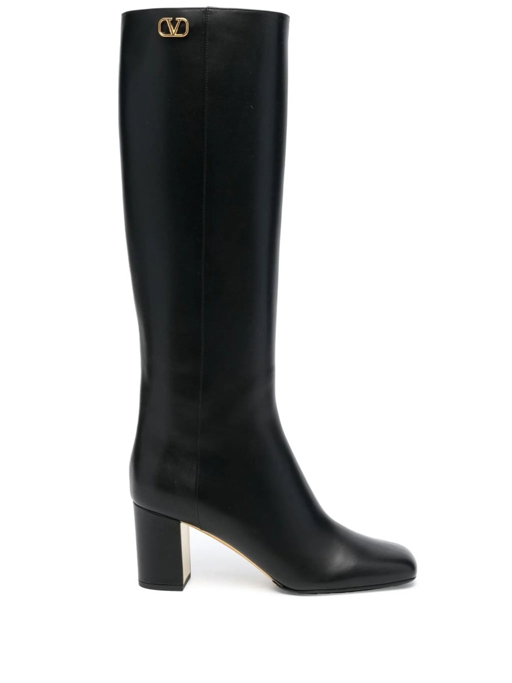 Valentino - Side Logo-plaque Knee-length 70mm Boots