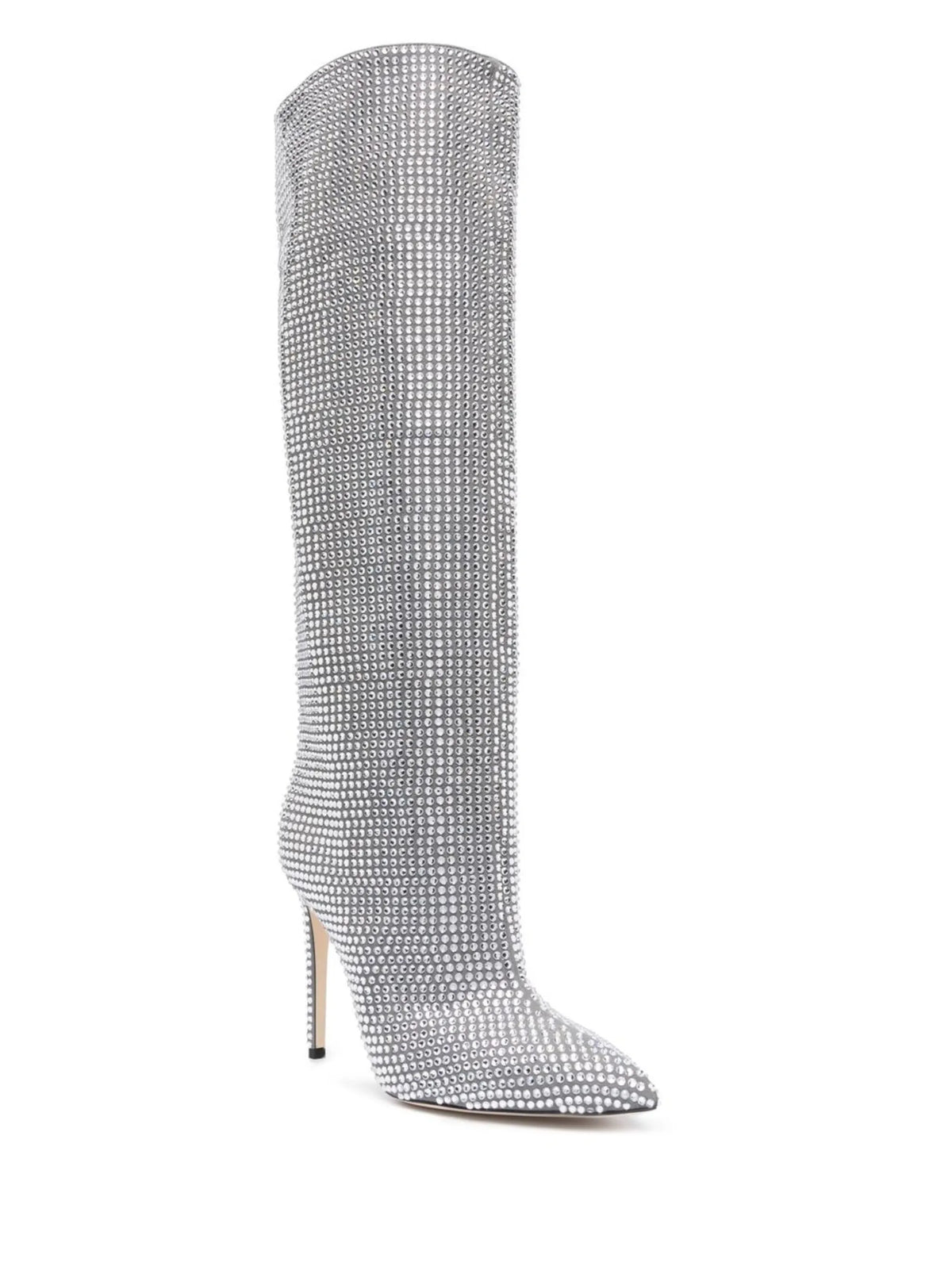 Paris Texas - Holly Crystal-embellished Knee Boots
