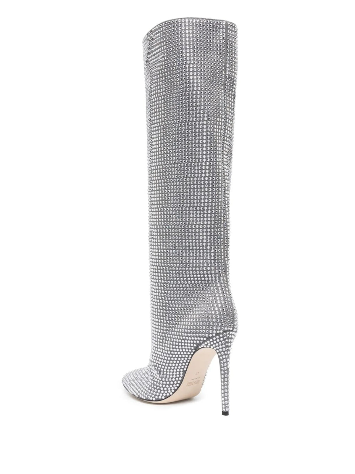 Paris Texas - Holly Crystal-embellished Knee Boots