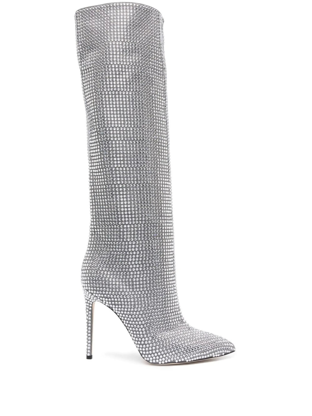 Paris Texas - Holly Crystal-embellished Knee Boots
