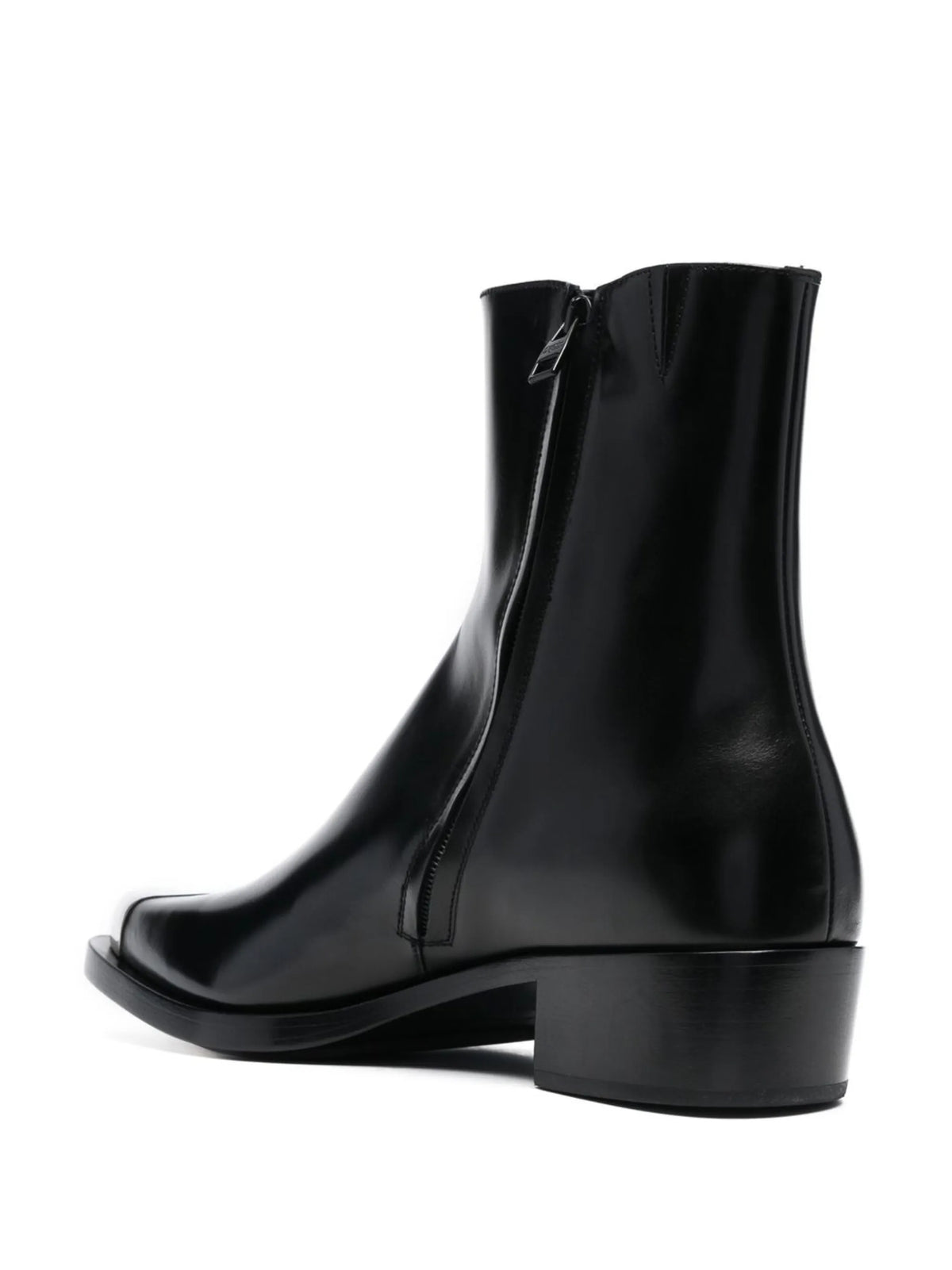 Alexander McQueen - Metal Toecap Ankle Boots