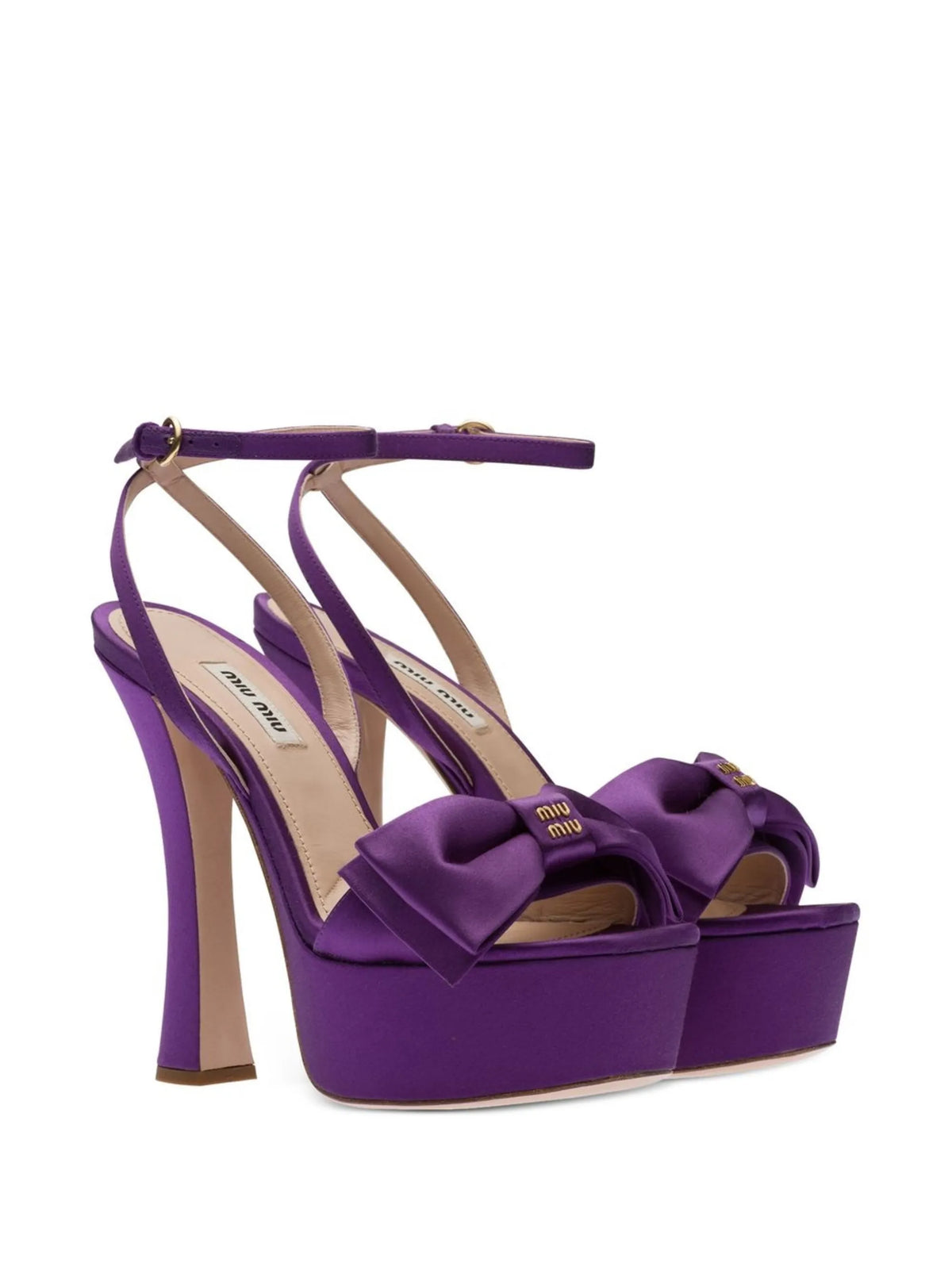 Miu Miu - Platform Bow-front Sandals