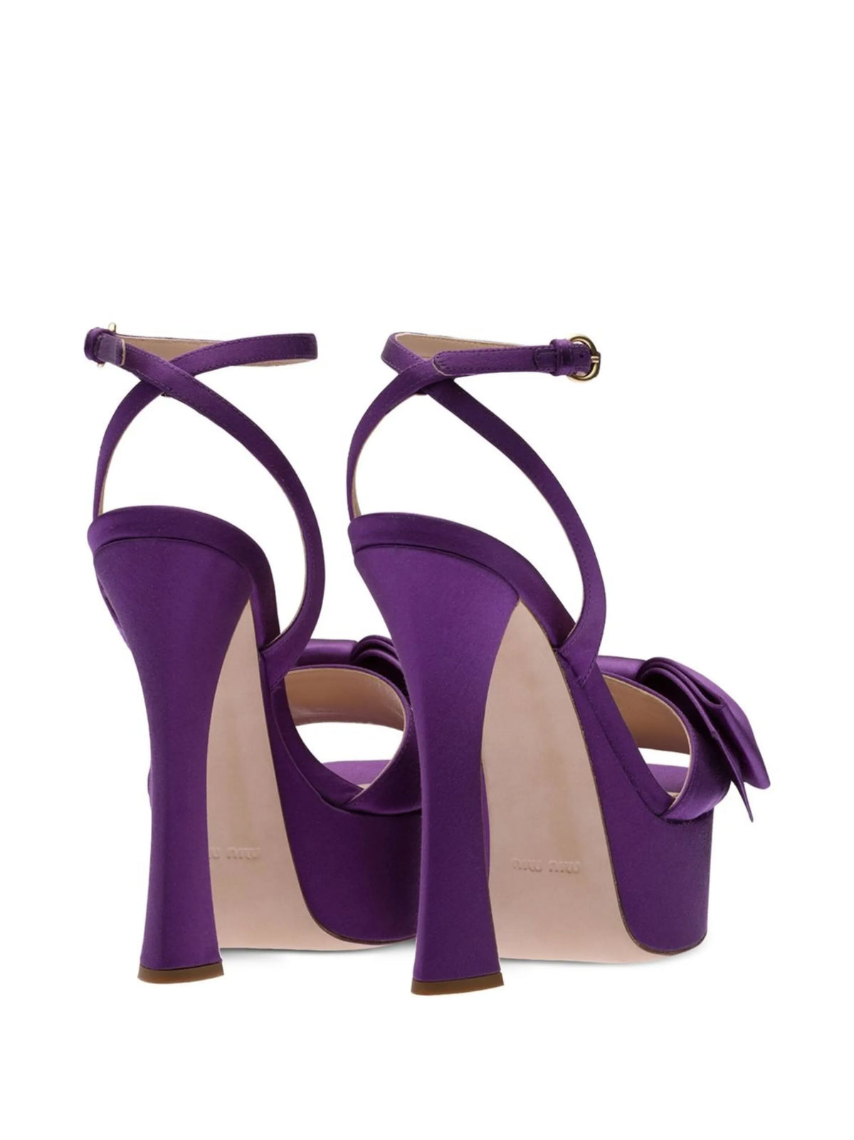 Miu Miu - Platform Bow-front Sandals