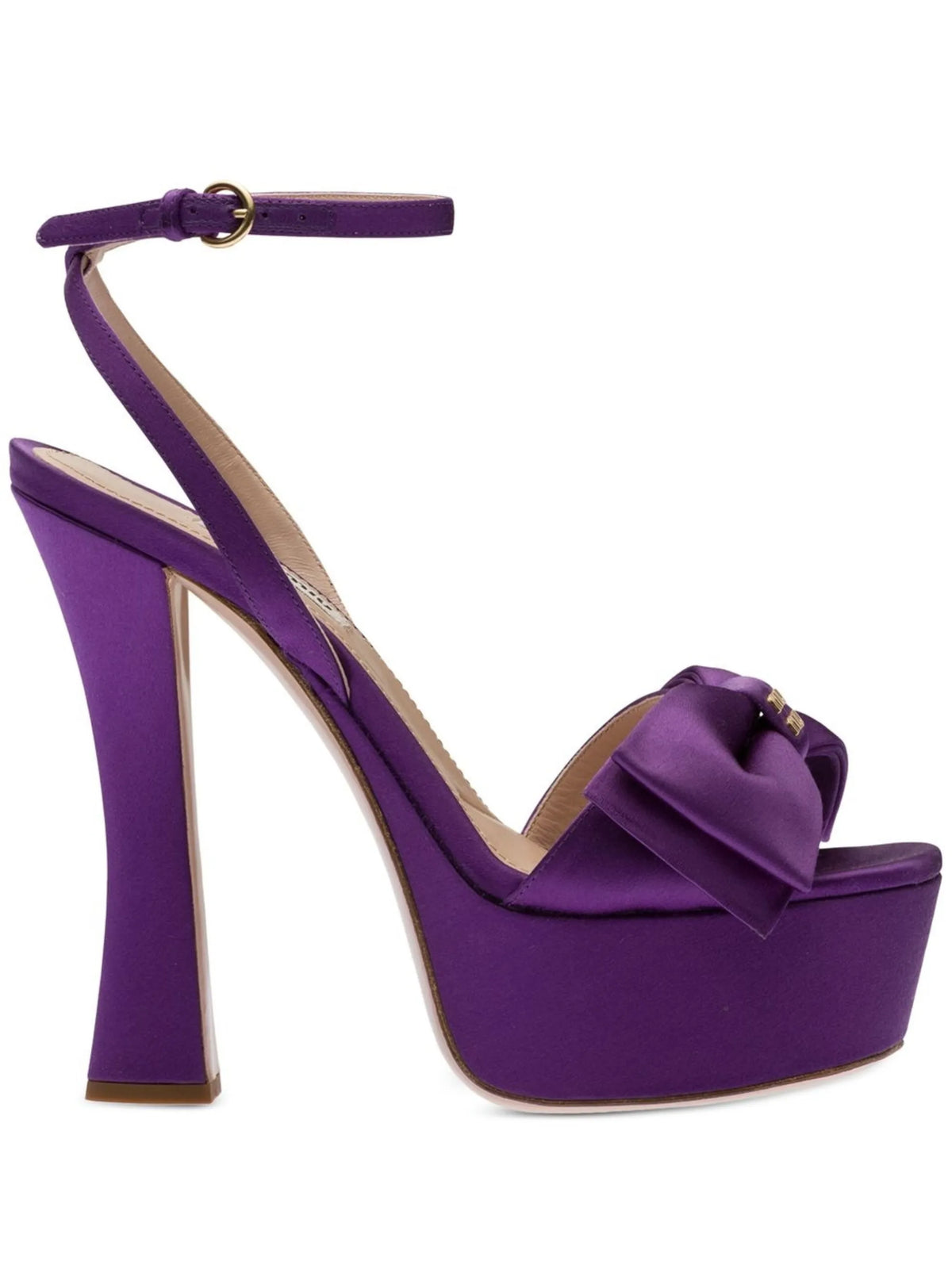 Miu Miu - Platform Bow-front Sandals