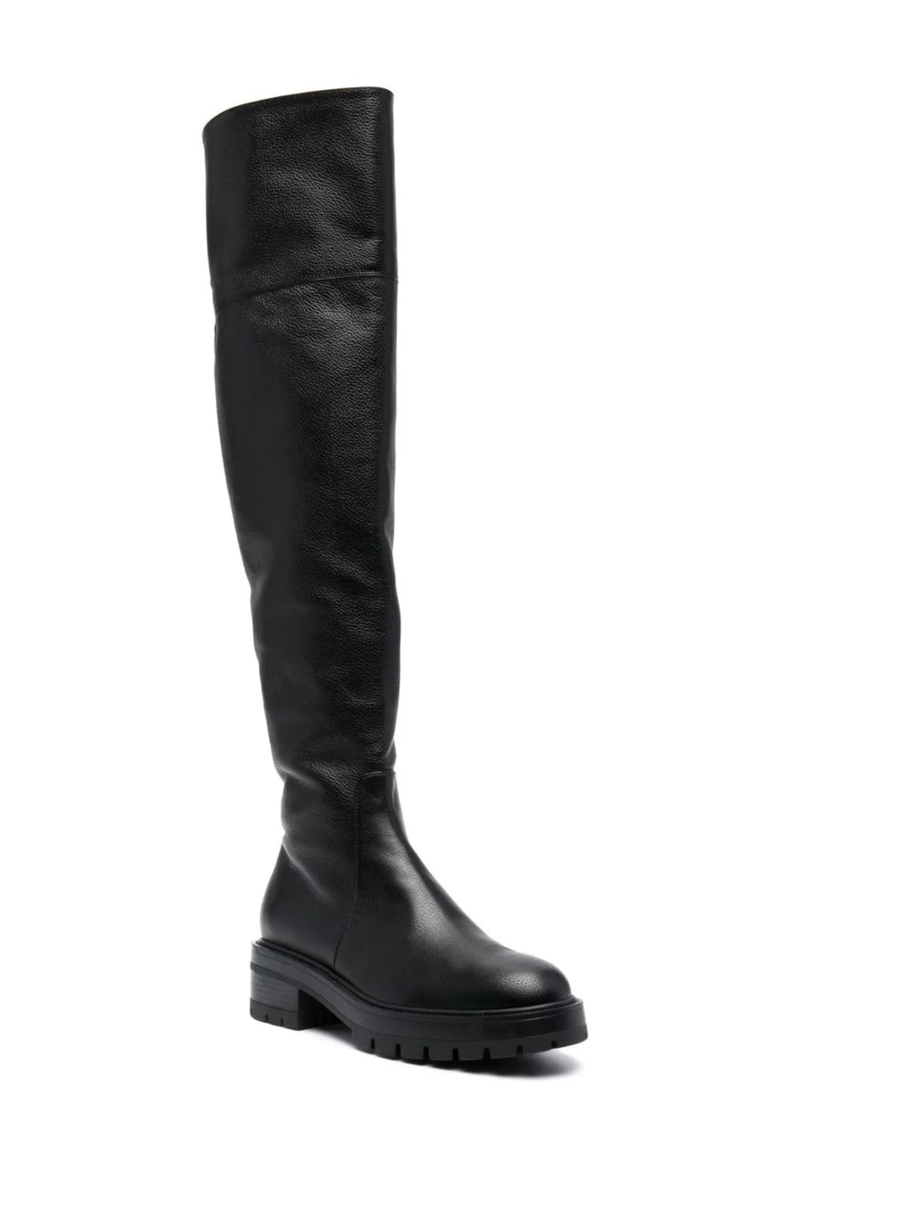 Aquazzura - Whitney Knee-high Leather Boots