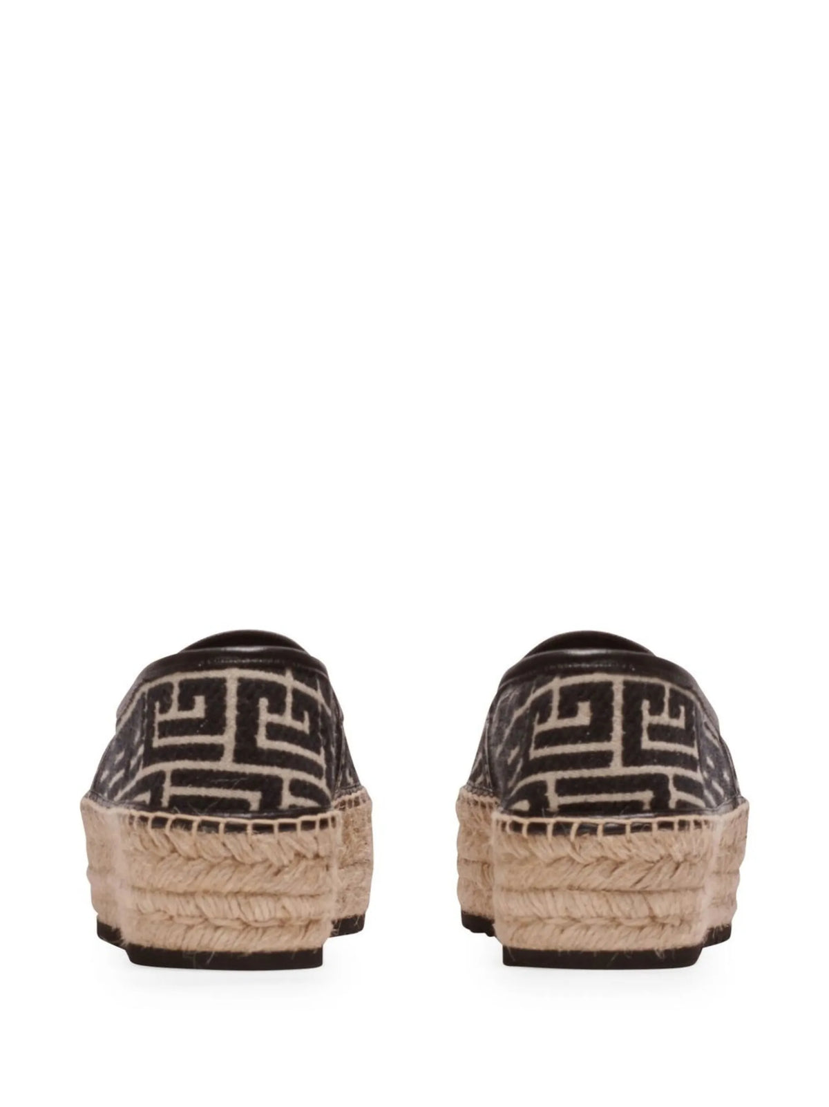 Balmain - Monogram Platform Espadrilles