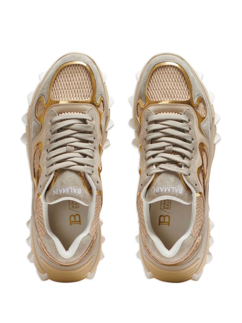 Balmain - B-East Panelled Sneakers