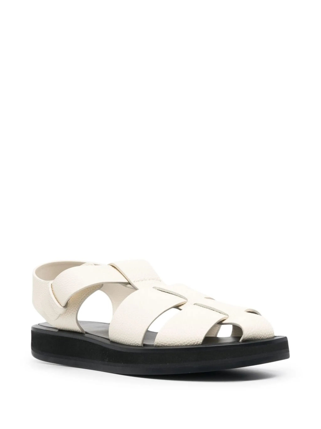 The Row - Lattice-strap Flat Sandals