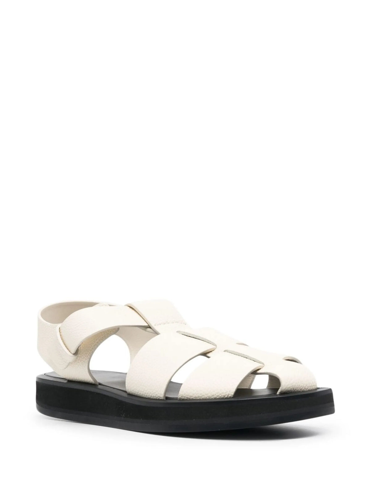 The Row - Lattice-strap Flat Sandals