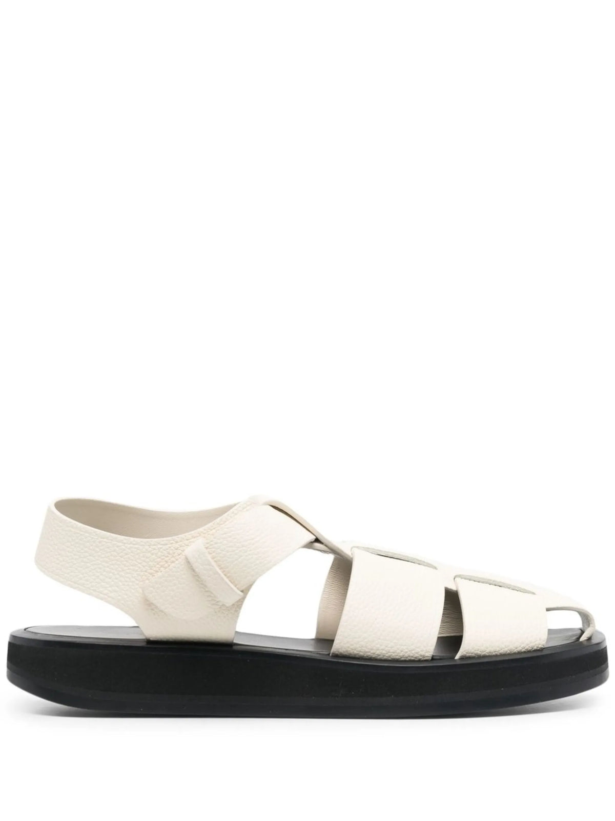 The Row - Lattice-strap Flat Sandals
