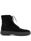 Tod's - W.G. Lace-up Suede Boots