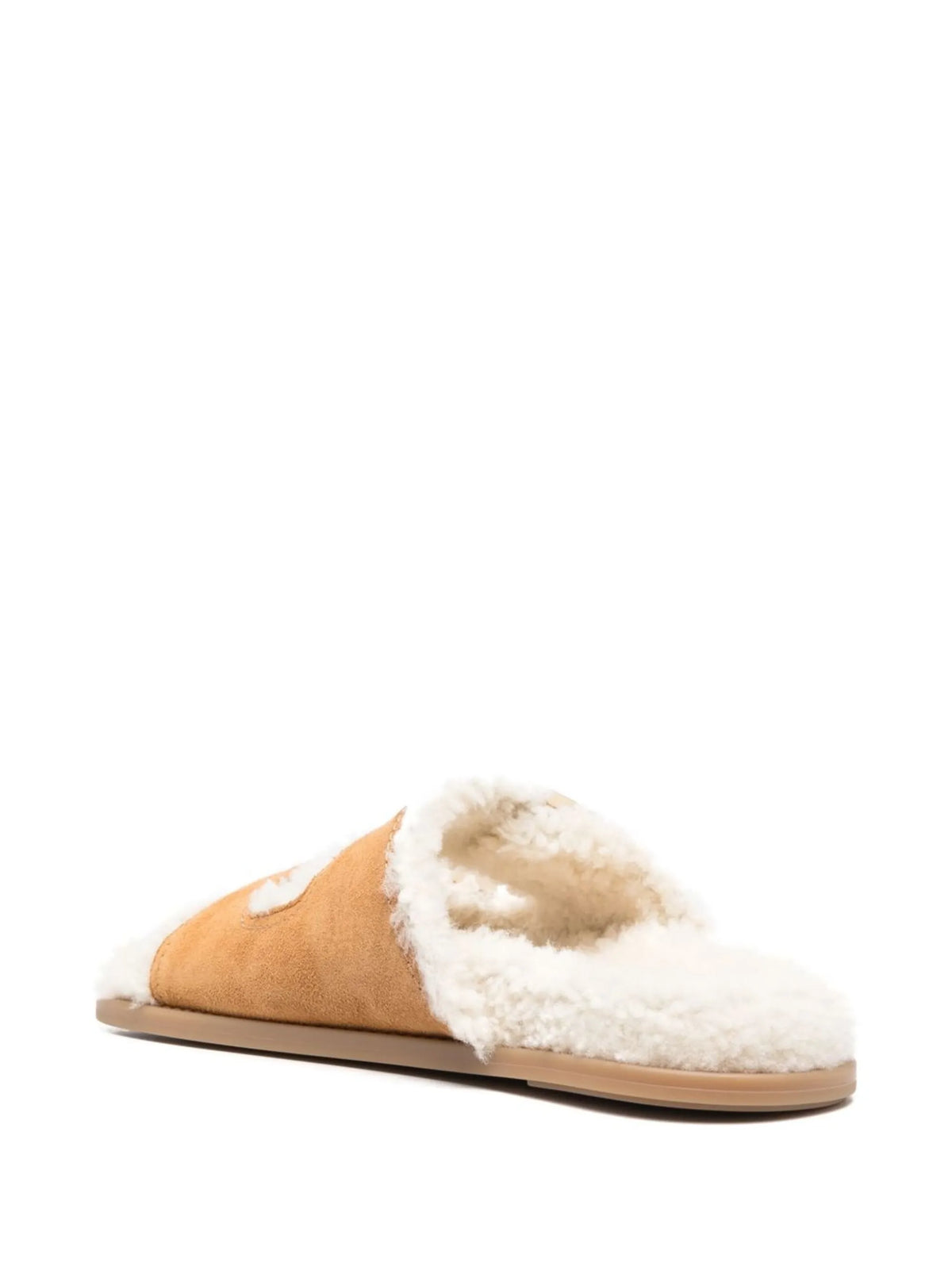 Fendi - Shearling-lined Sandals