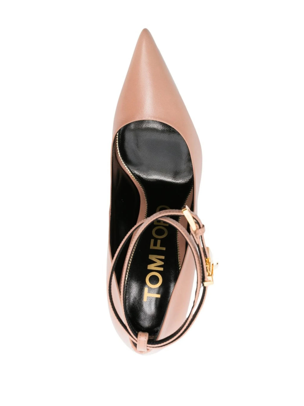 Tom Ford - Padlock-detail 110mm Pumps - Blush Beige