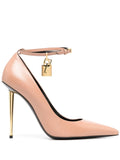 Tom Ford - Padlock-detail 110mm Pumps - Blush Beige