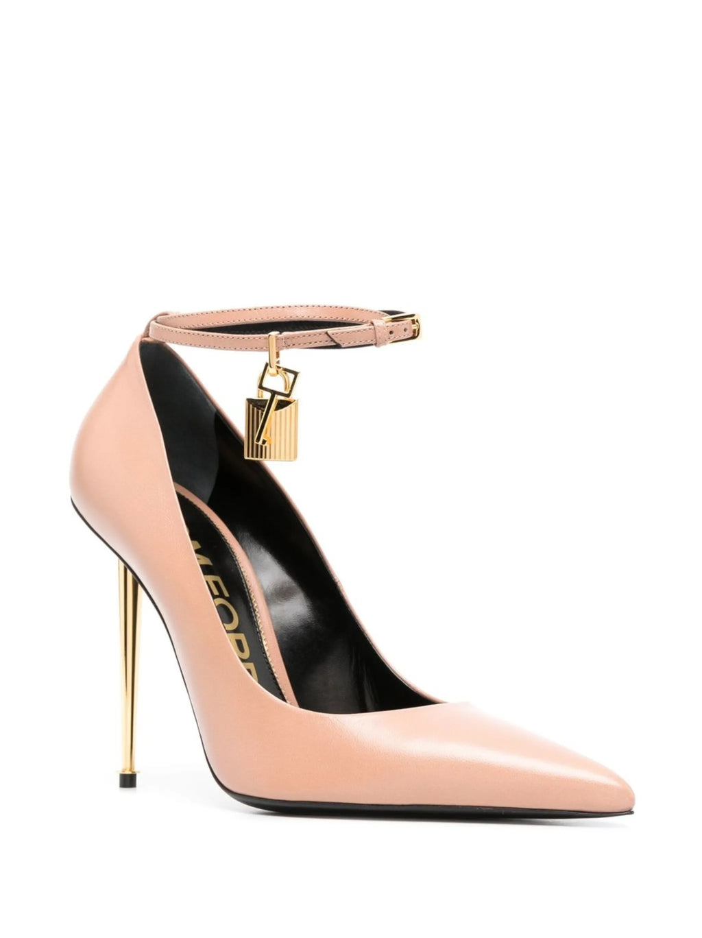 Tom Ford - Padlock-detail 110mm Pumps - Blush Beige
