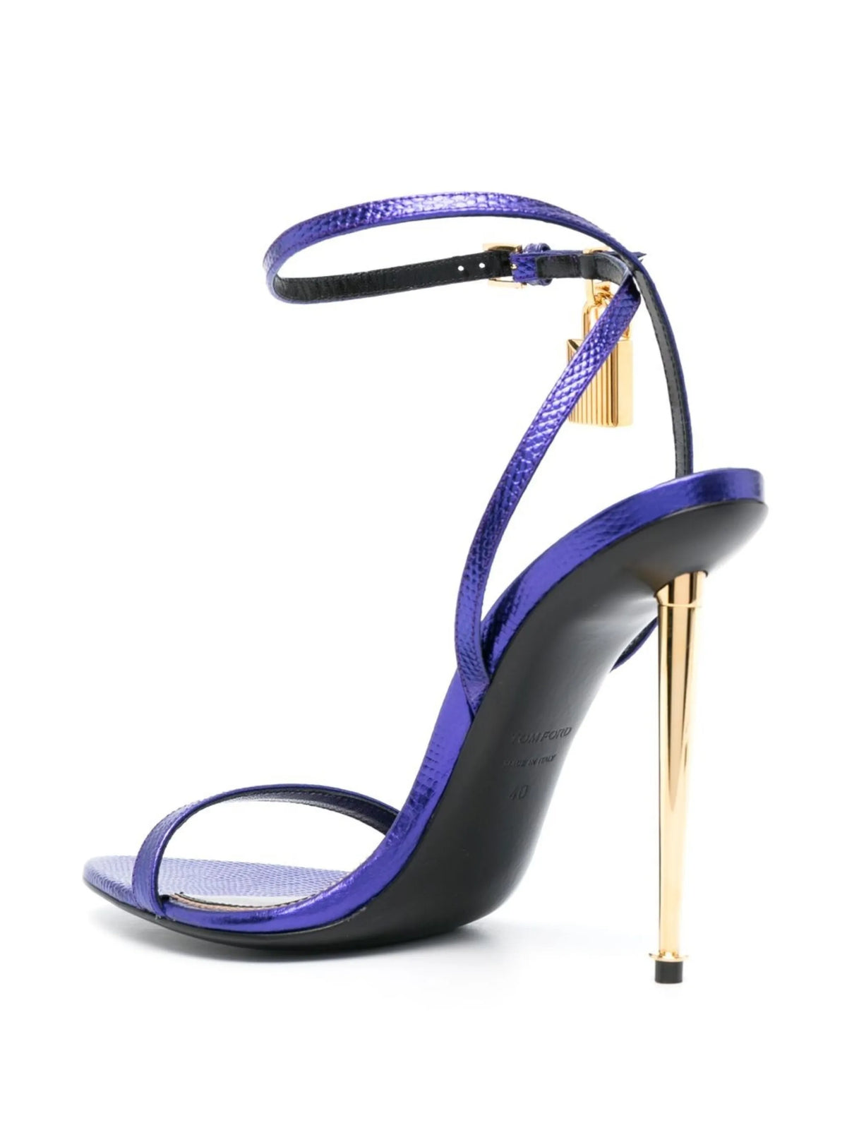 Tom Ford - 120mm Padlock Ankle-strap Sandals