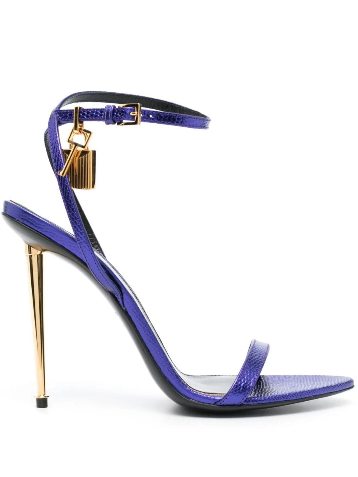 Tom Ford - 120mm Padlock Ankle-strap Sandals