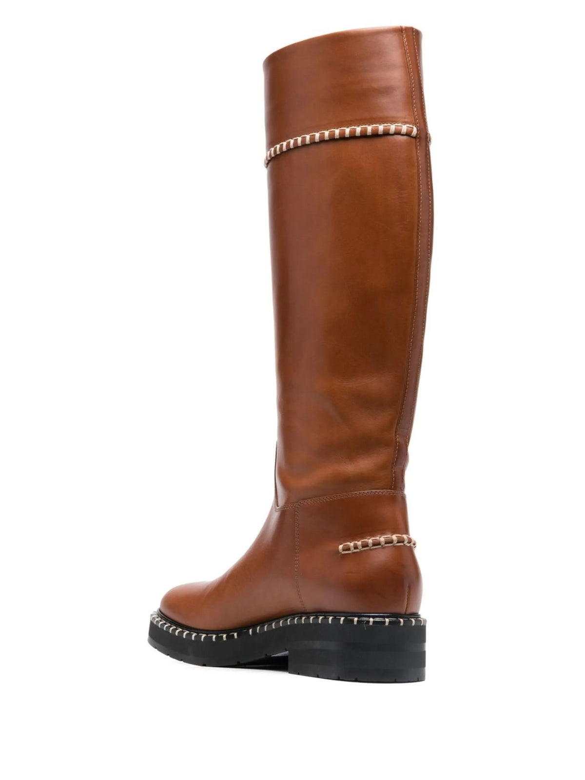 Chloé - Knee-length Contrast-stitch Boots