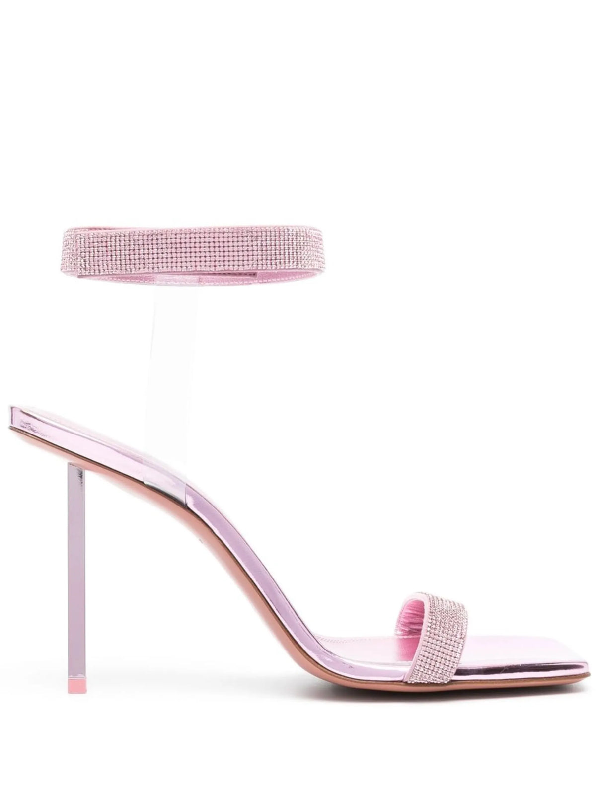 Amina Muaddi - Rih 110mm Crystal-embellishment Sandals