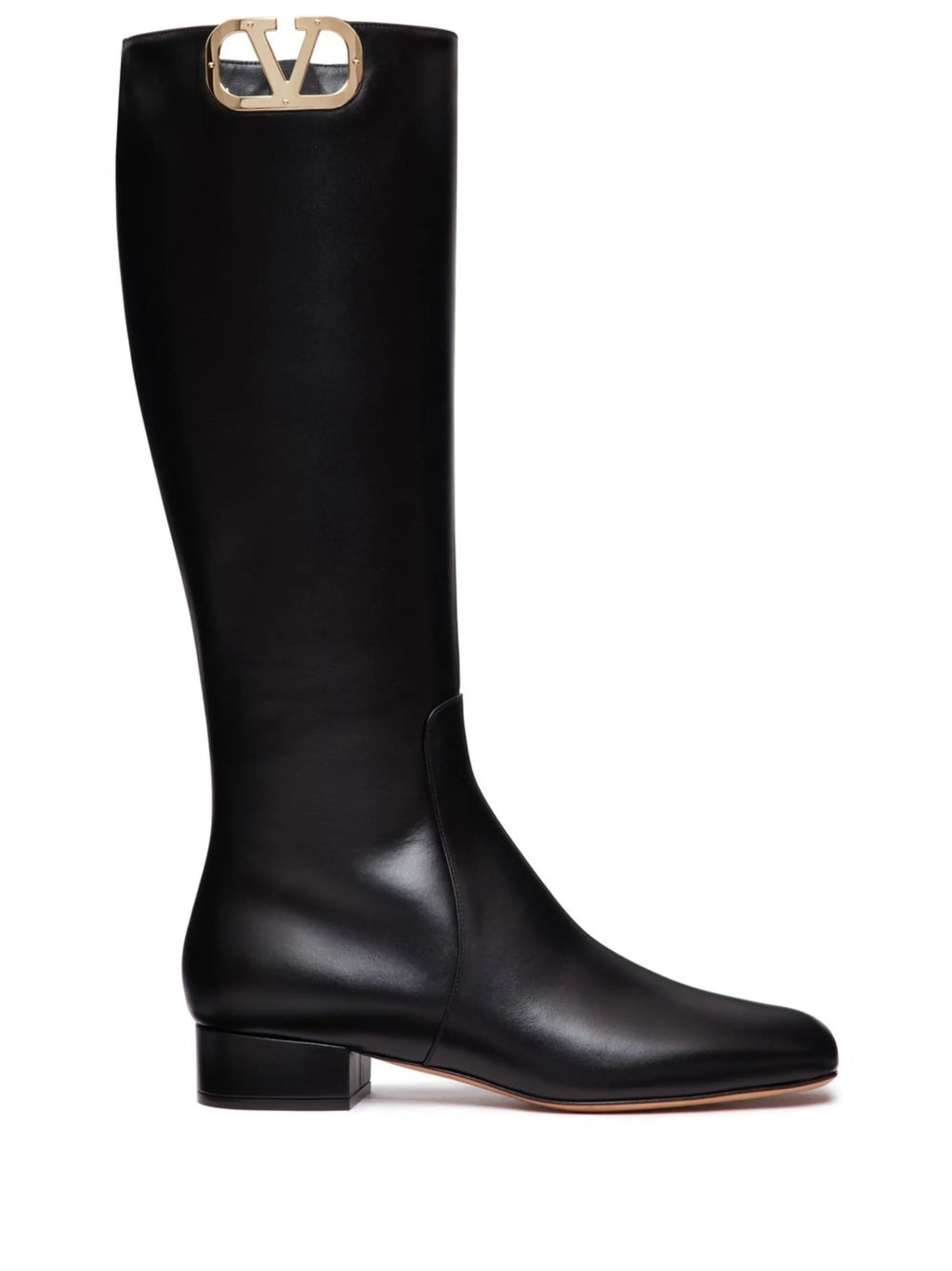 Valentino - VLogo Type Knee-high Boots