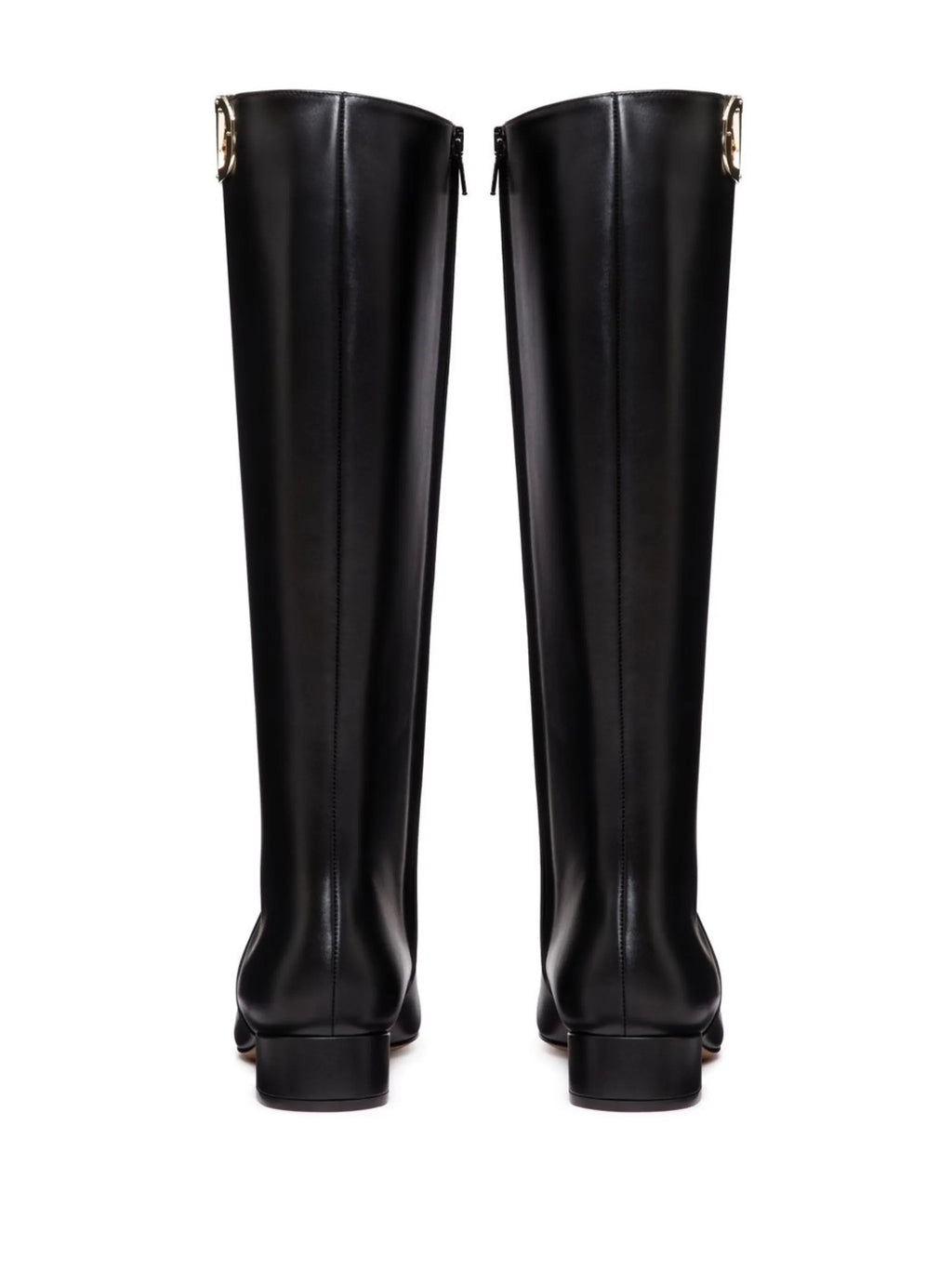 Valentino - VLogo Type Knee-high Boots