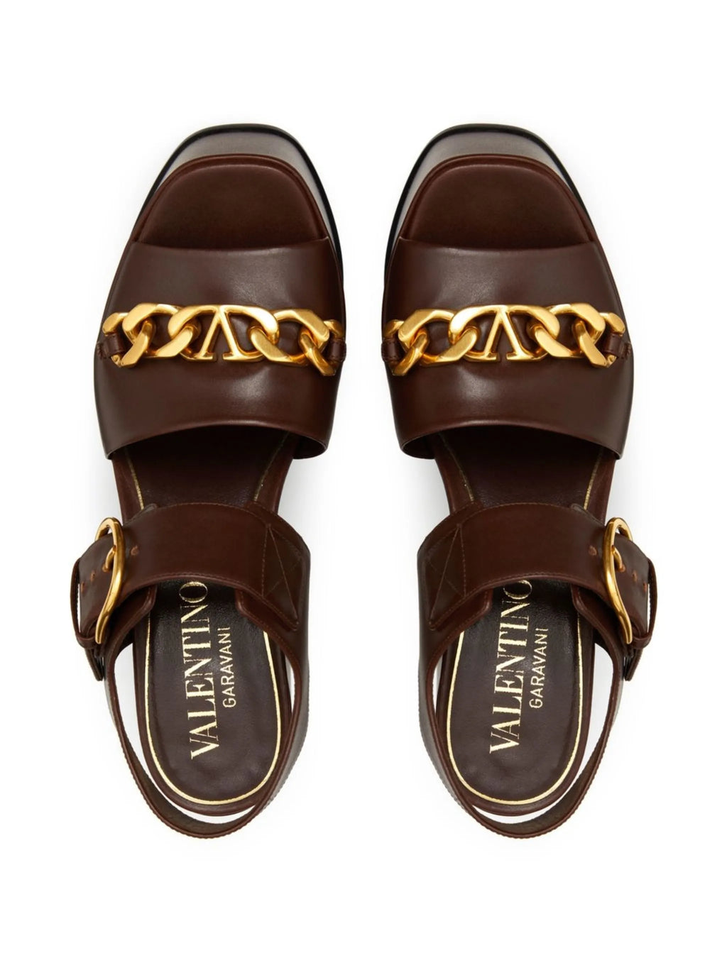 Valentino - VLogo Chain 130mm Platform Sandals