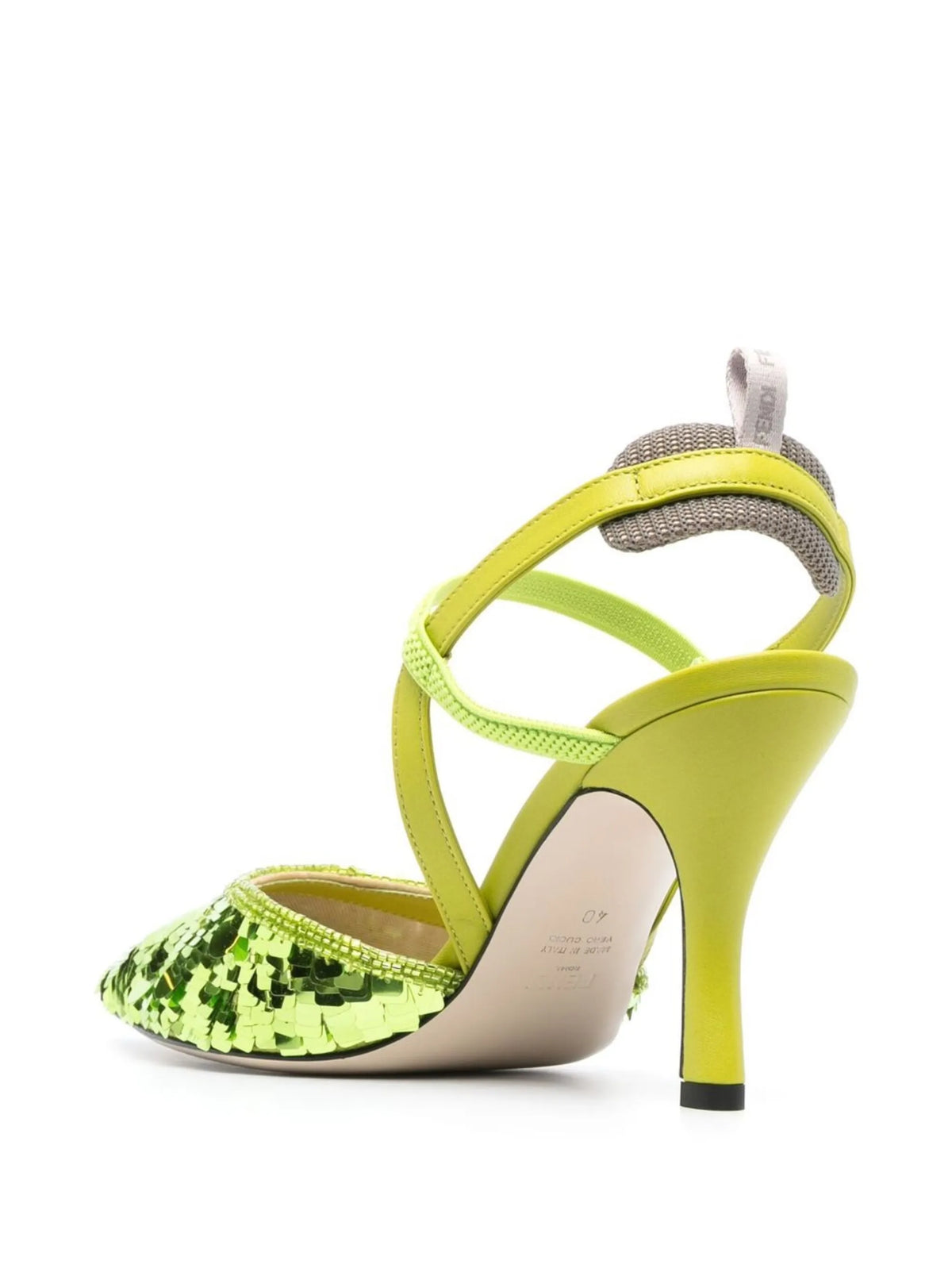 Fendi - Sequinned Point-toe Pumps