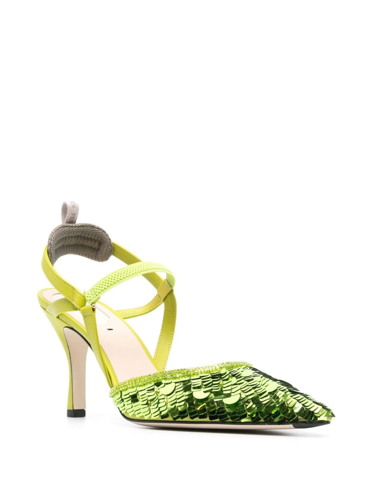 Fendi - Sequinned Point-toe Pumps