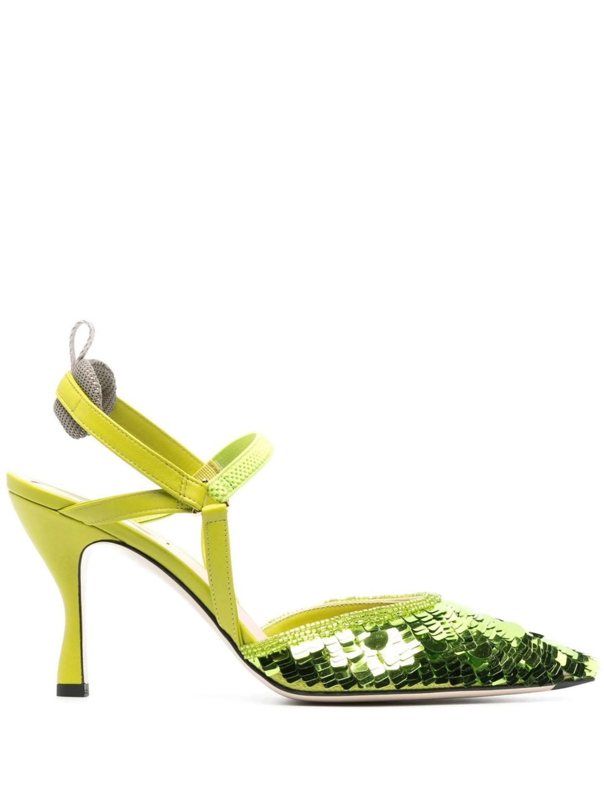 Fendi - Sequinned Point-toe Pumps