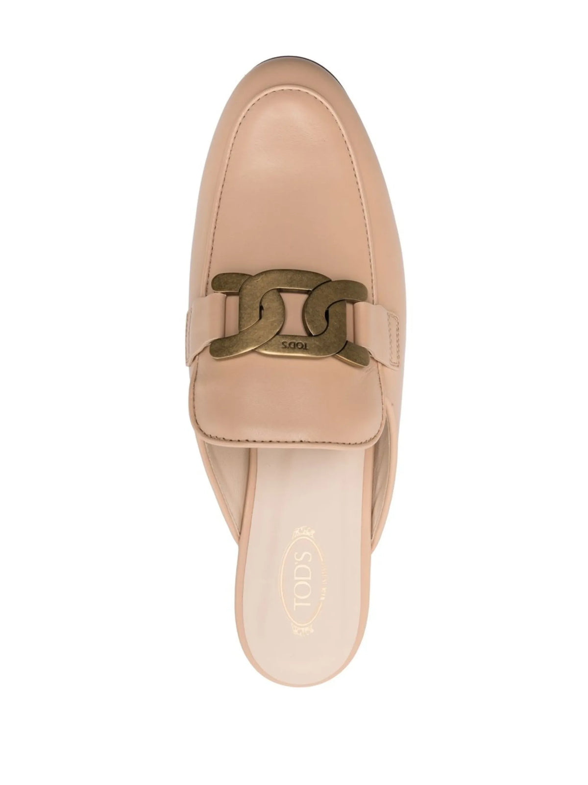 Tod's - Logo-plaque Leather Mules