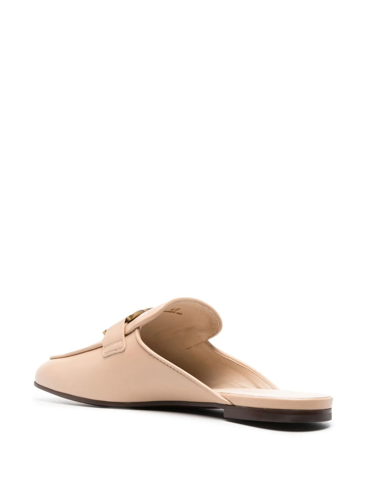 Tod's - Logo-plaque Leather Mules