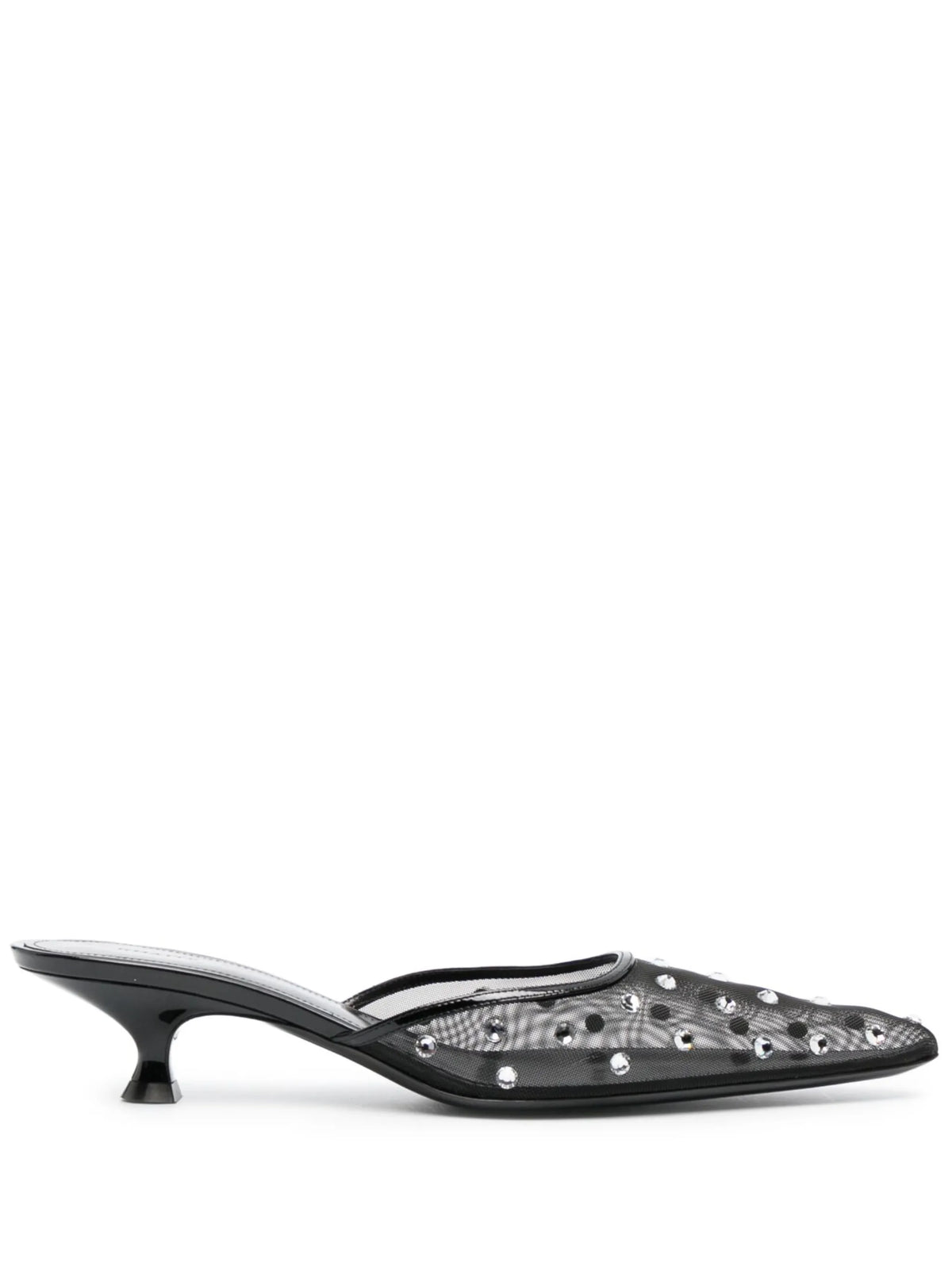 Khaite - Minna 35mm Crystal-embellished Mules