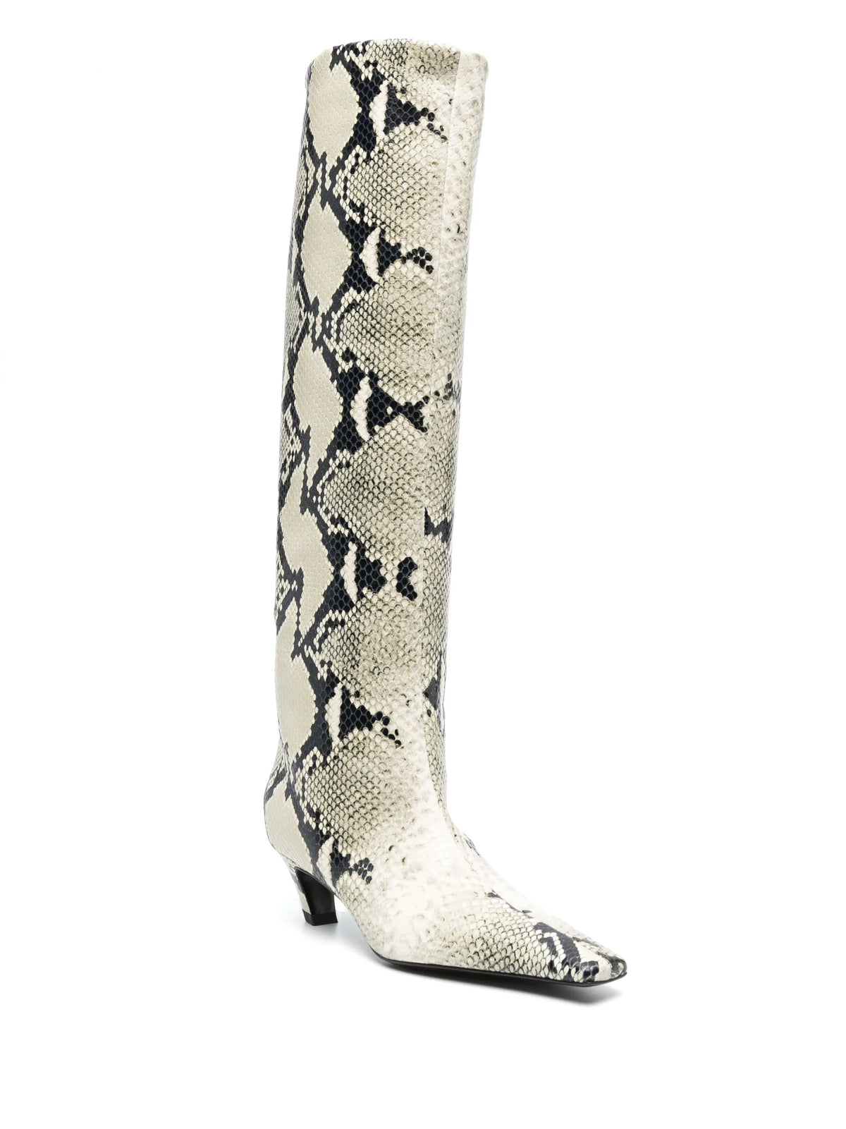 Khaite - The Davis Snakeskin-effect Boots