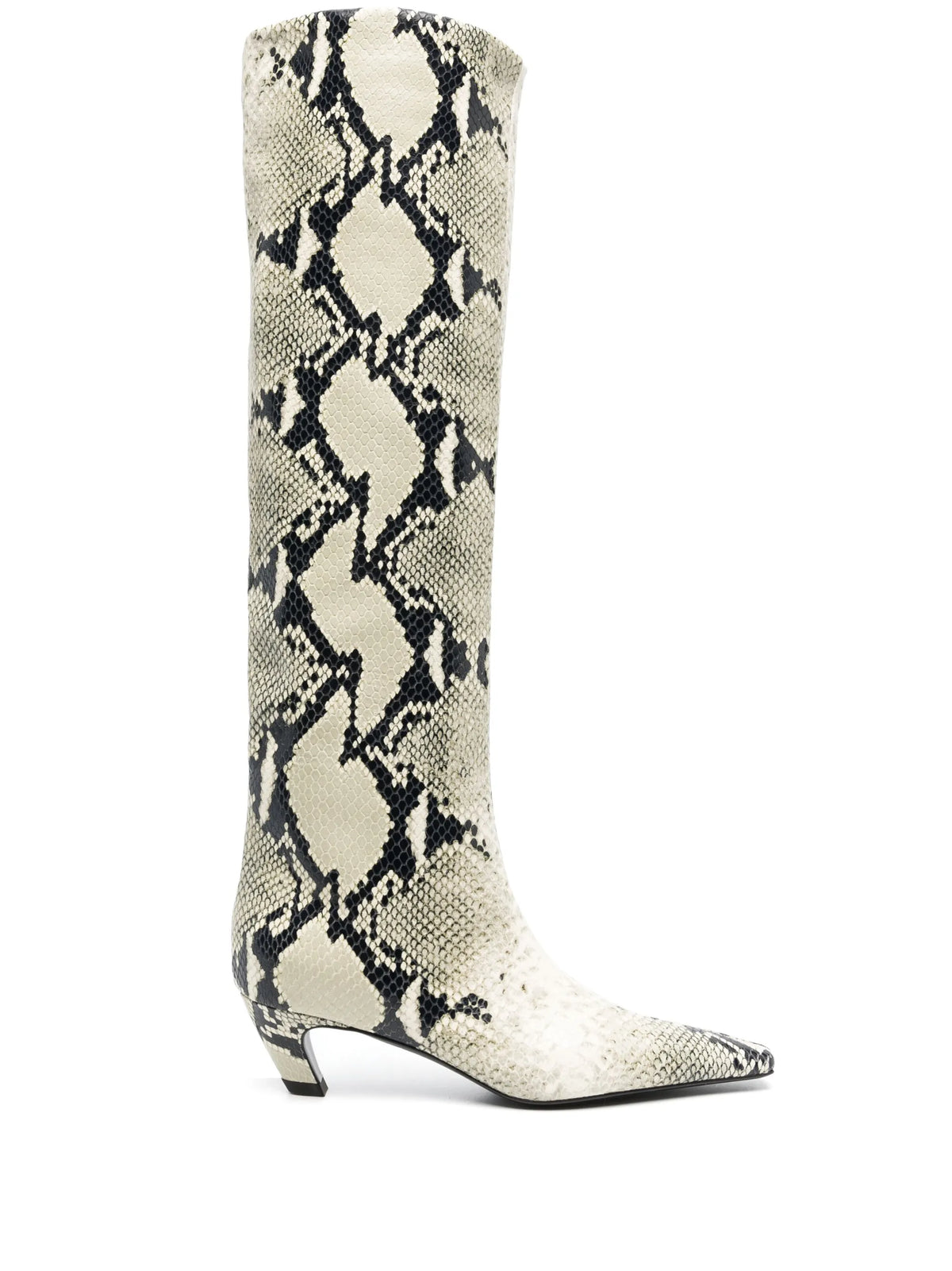 Khaite - The Davis Snakeskin-effect Boots