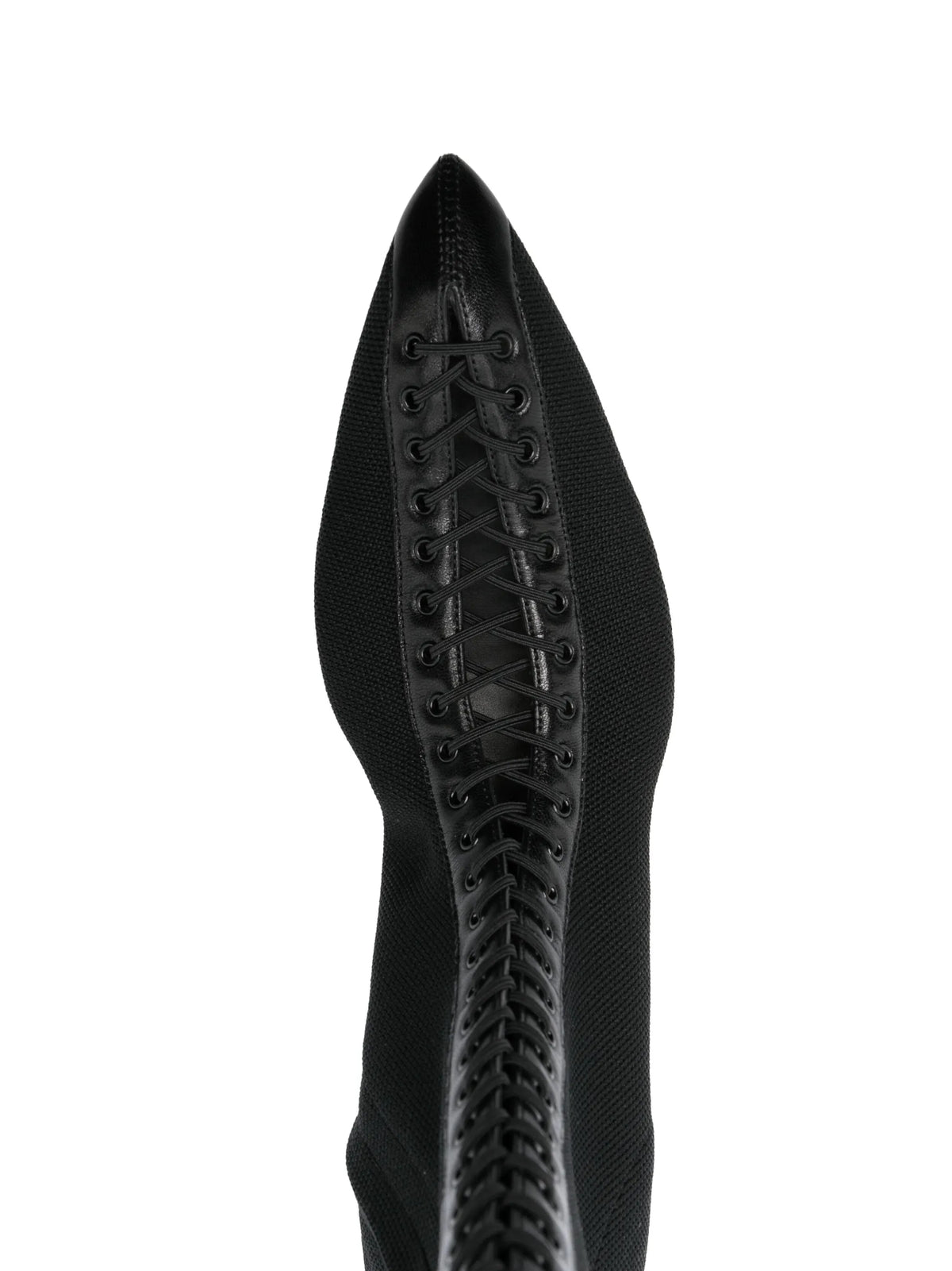 Givenchy - Knee-high 70mm Lace-up Leather Boots