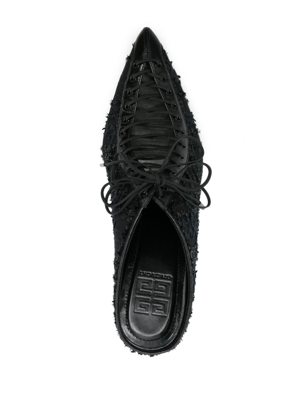 Givenchy - Show Lace-up Knitted Pumps