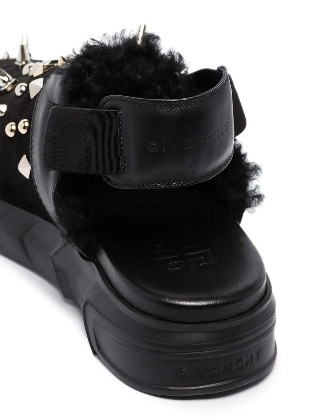 Givenchy - Marshmallow Spike Slingback Sandals