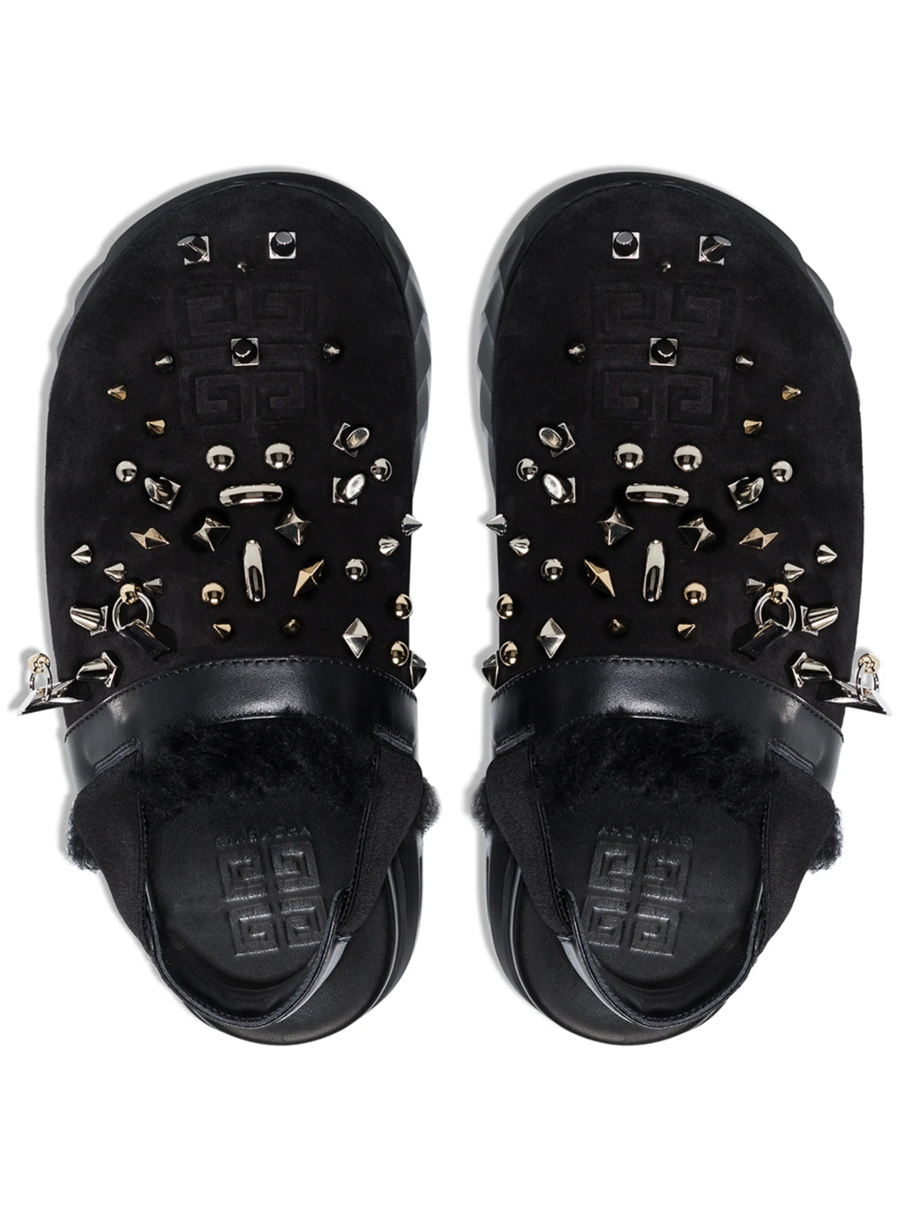Givenchy - Marshmallow Spike Slingback Sandals