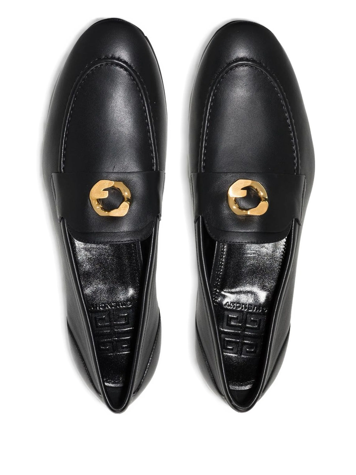 Givenchy - G Chain Leather Loafers