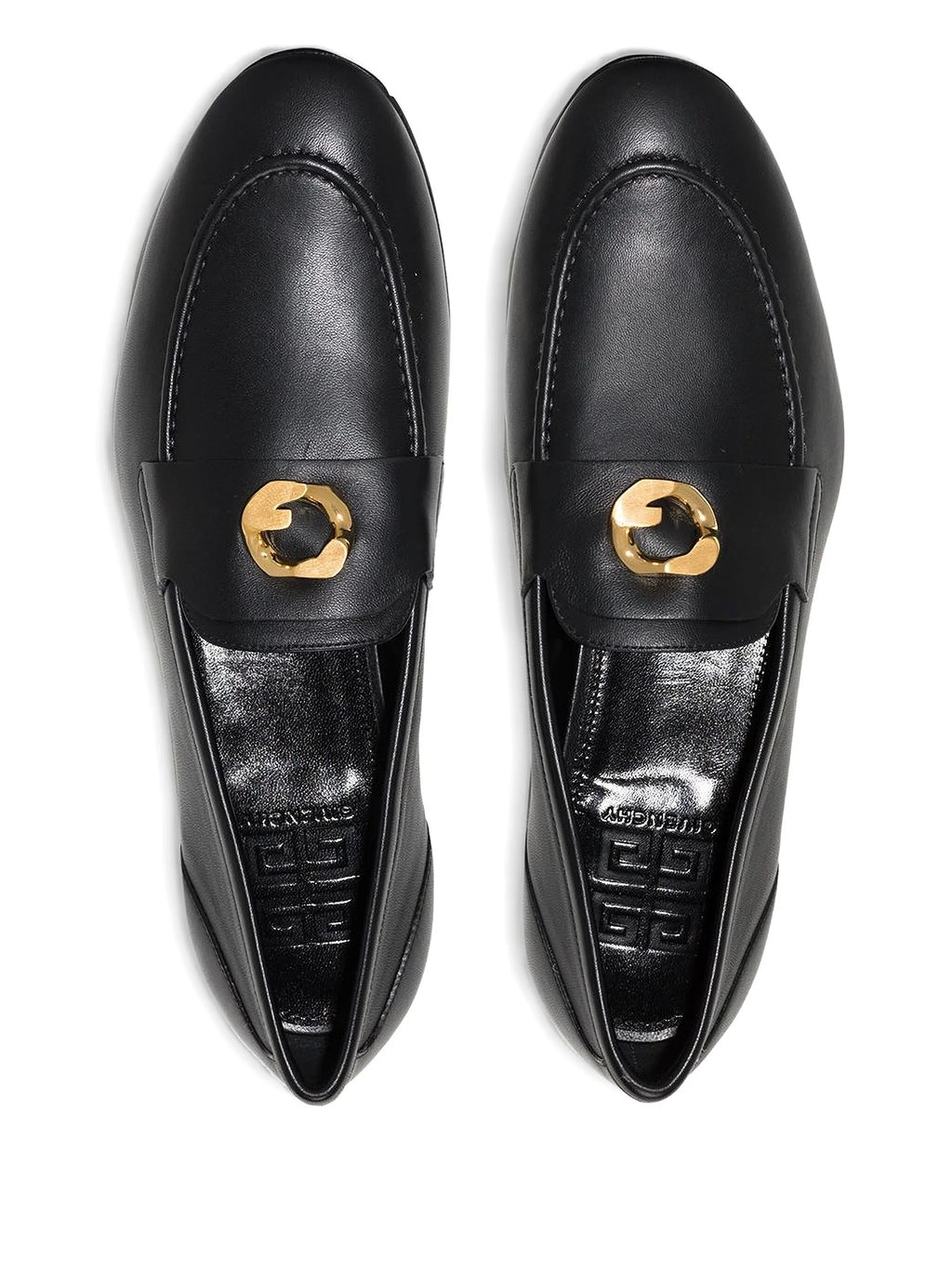 Givenchy - G Chain Leather Loafers