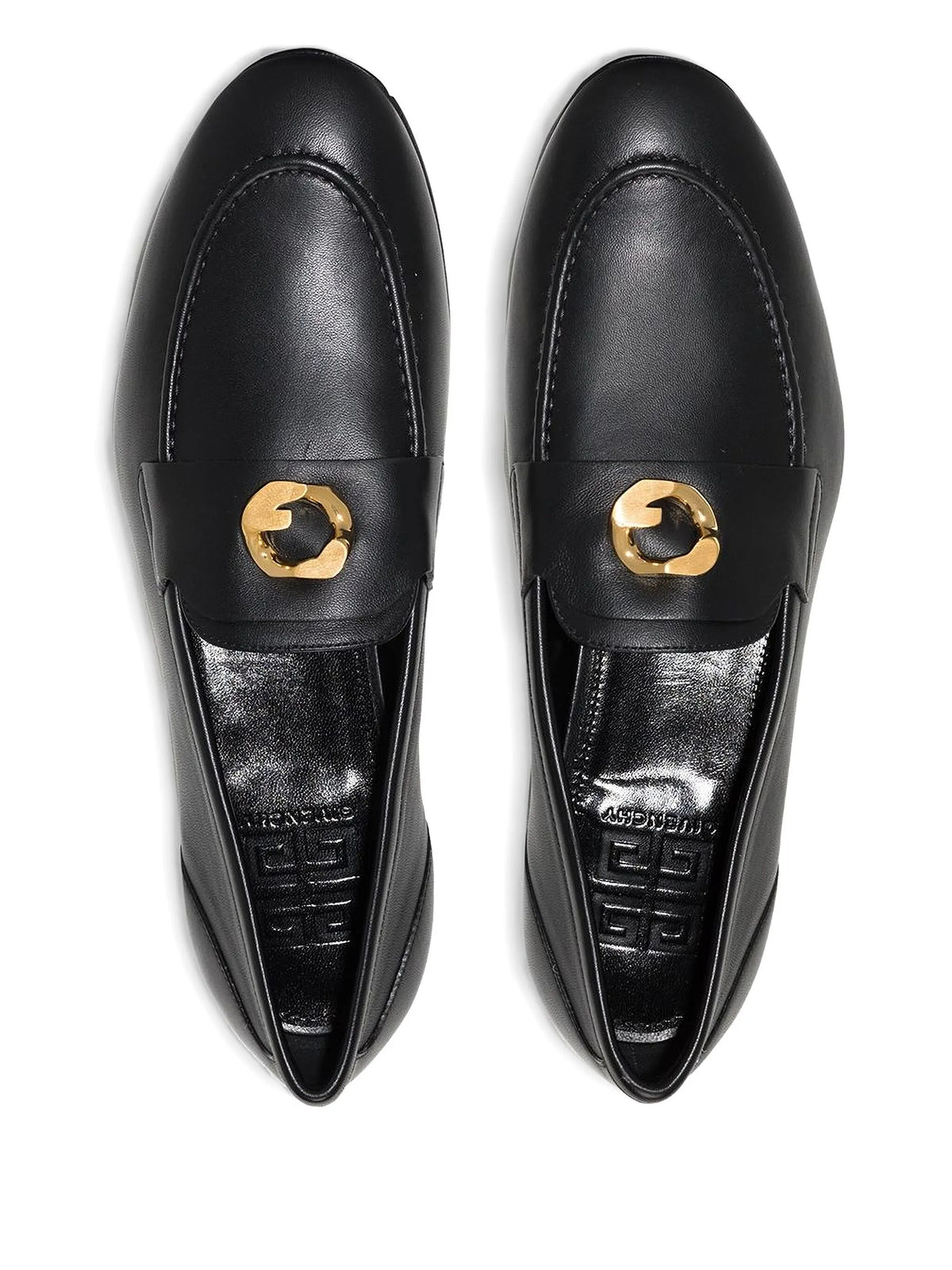 Givenchy - G Chain Leather Loafers